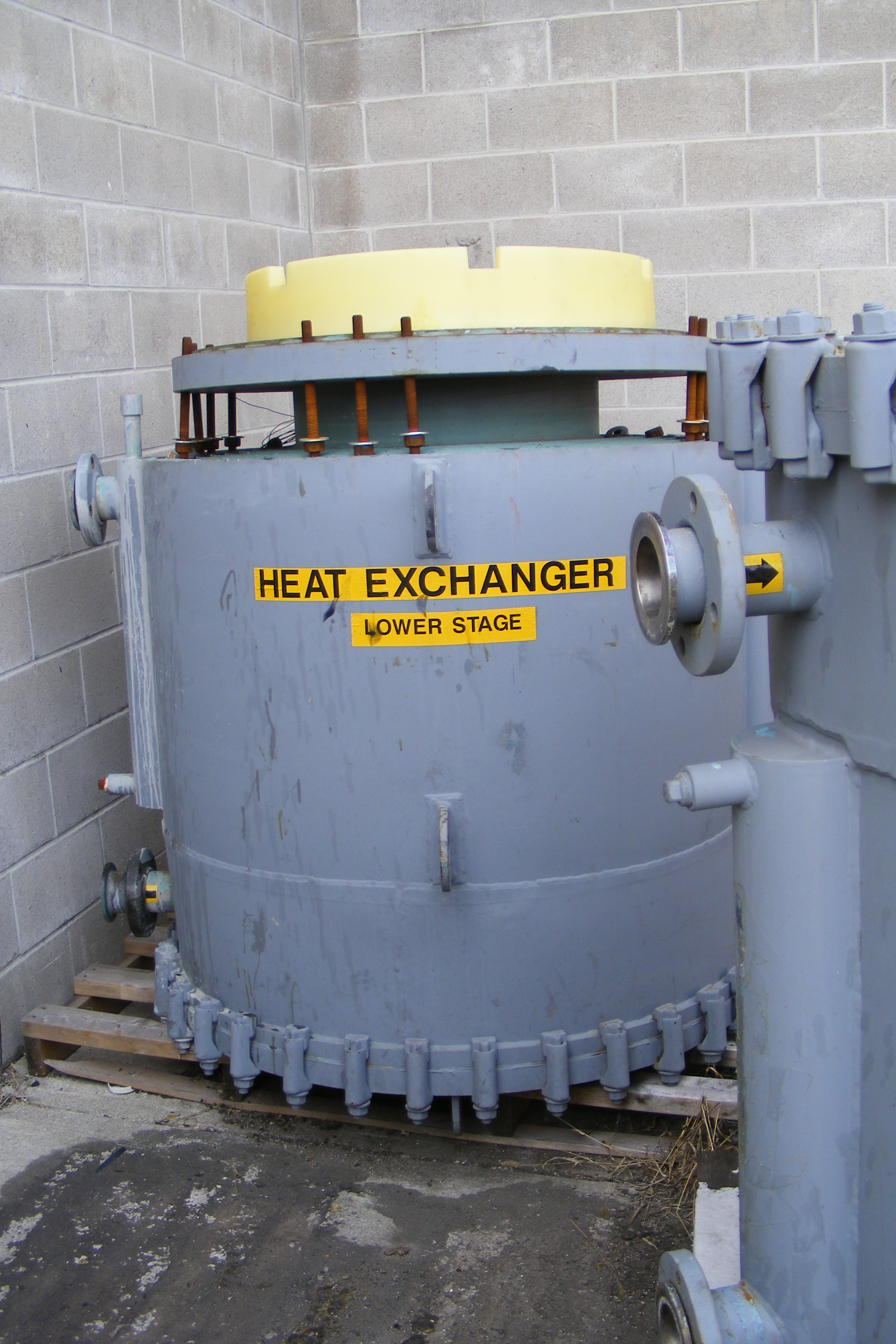 Stainless Steel 316 Alpha Laval 3-6 Spiral Heat Exchanger - IPP# 214330