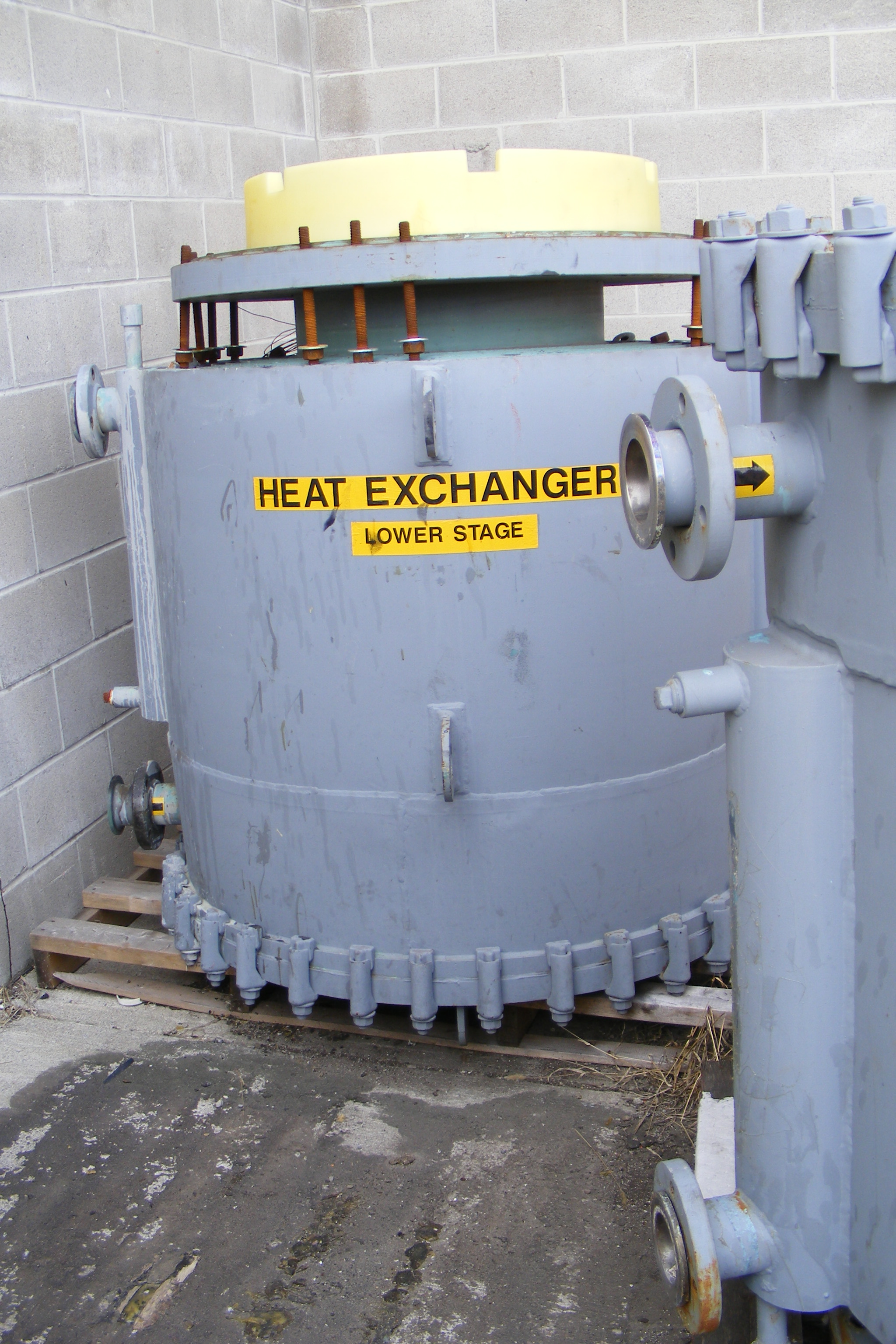 Stainless Steel 316 Alpha Laval 3-6 Spiral Heat Exchanger - IPP# 214330