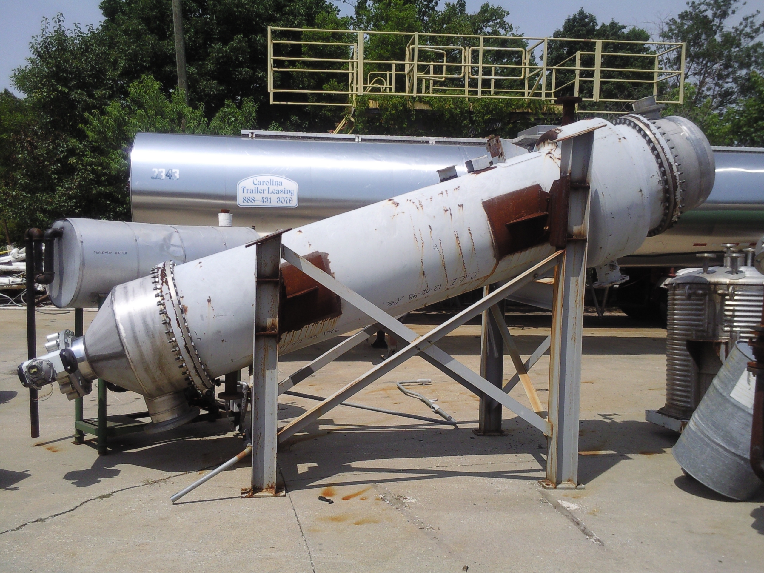 Stainless Steel 304 Worsham Shell and Tube Heat Exchanger - IPP# 214337