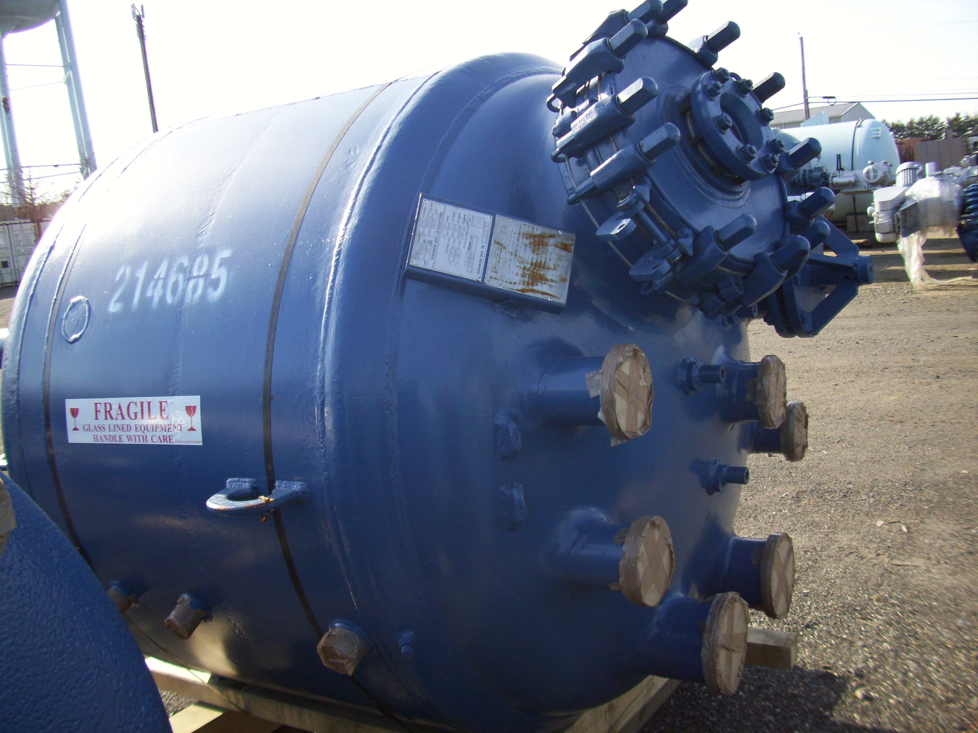 Glasslined Pfaudler KC Batch-Type Agitated Reactor - IPP# 214685