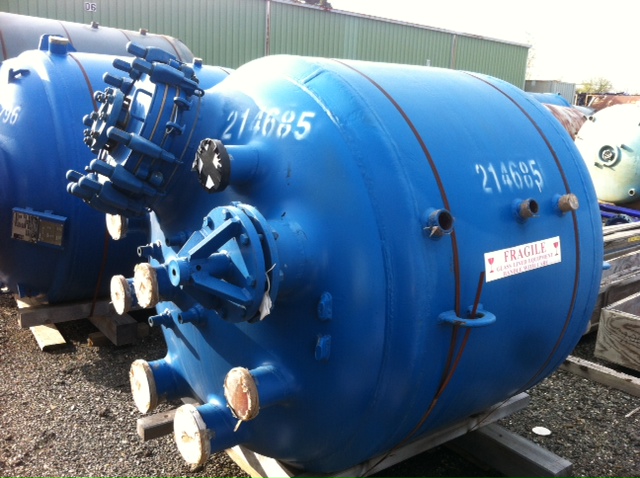 Glasslined Pfaudler KC Batch-Type Agitated Reactor - IPP# 214685