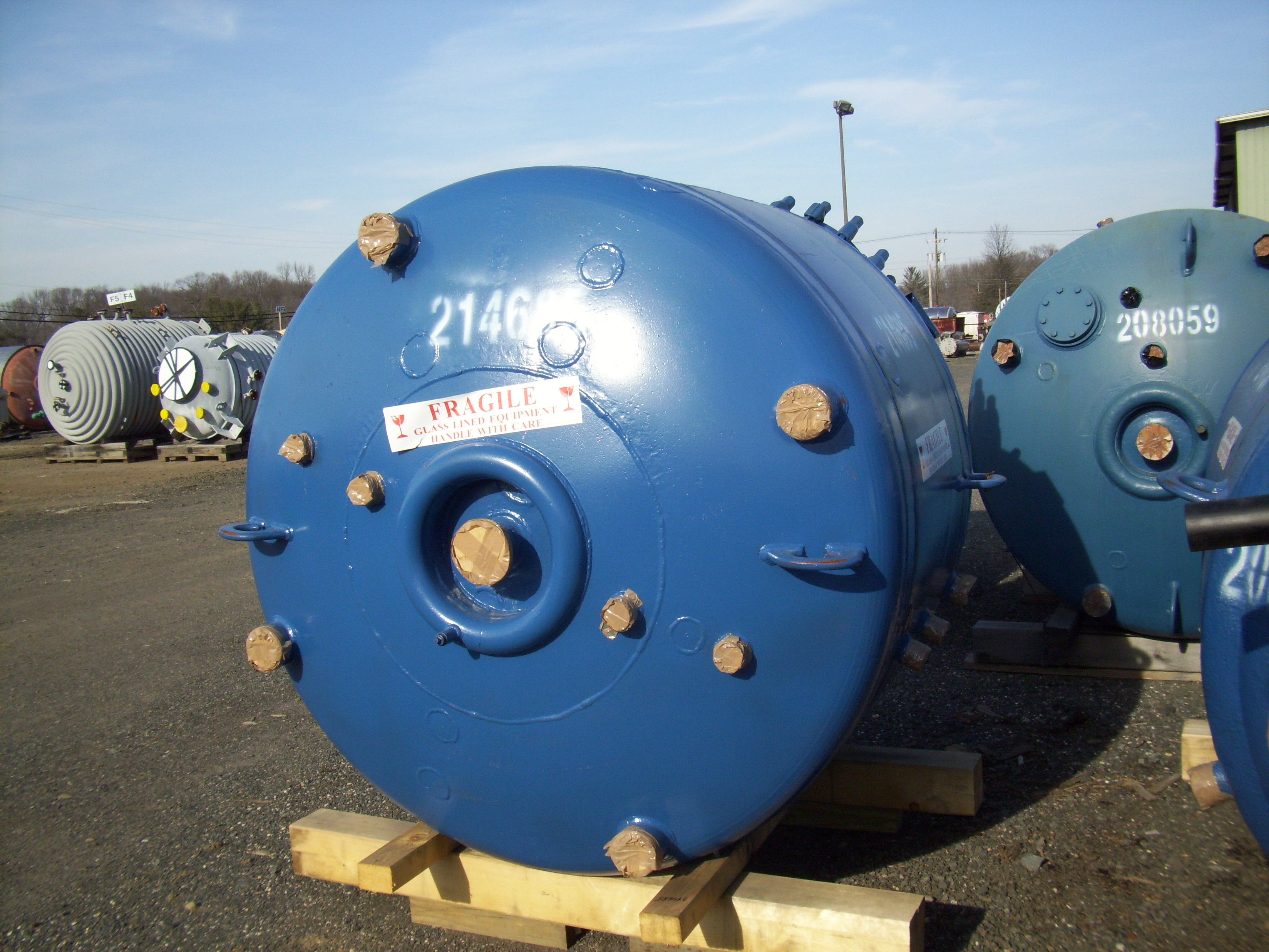 Glasslined Pfaudler KC Batch-Type Agitated Reactor - IPP# 214685