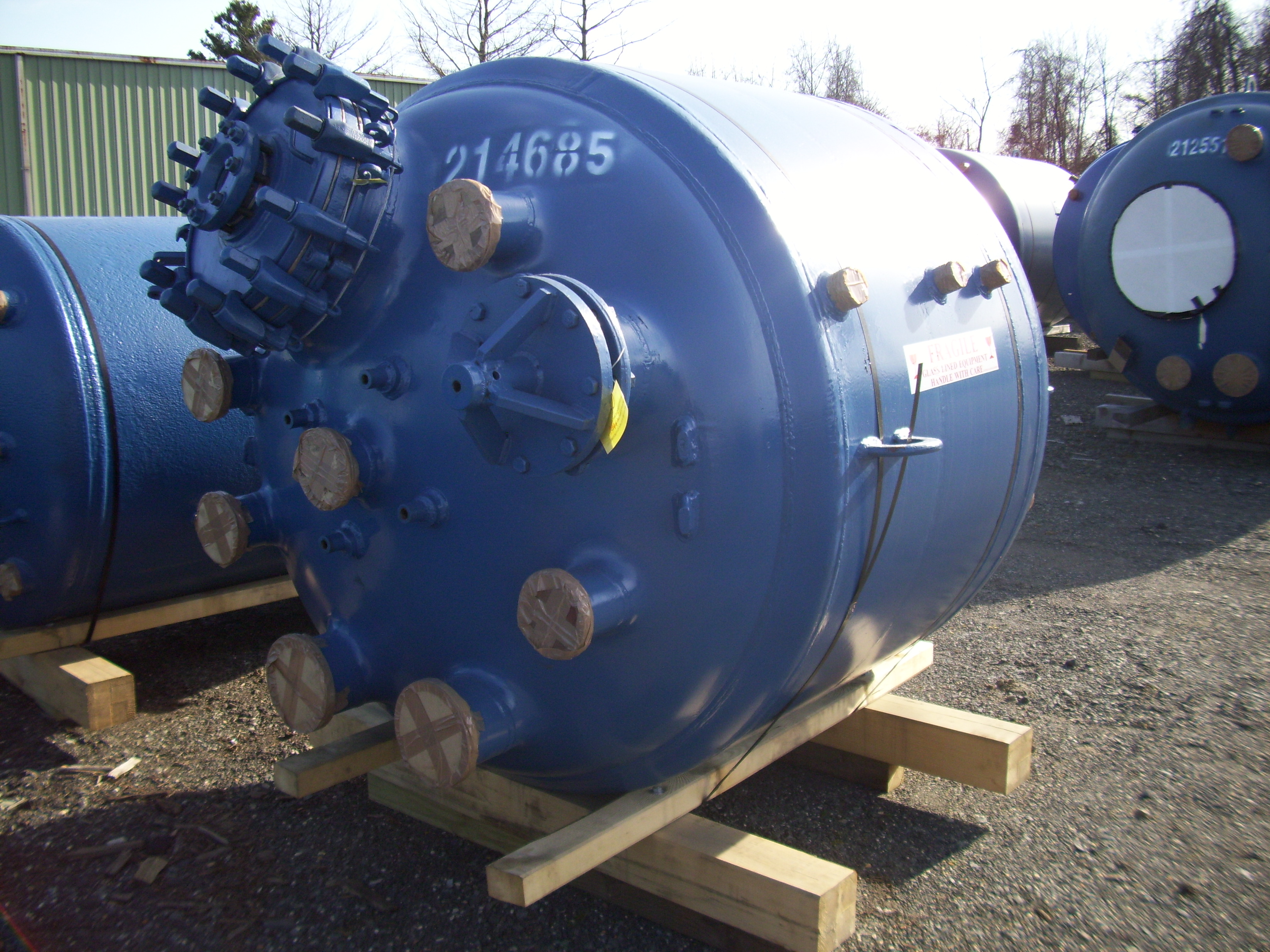 Glasslined Pfaudler KC Batch-Type Agitated Reactor - IPP# 214685