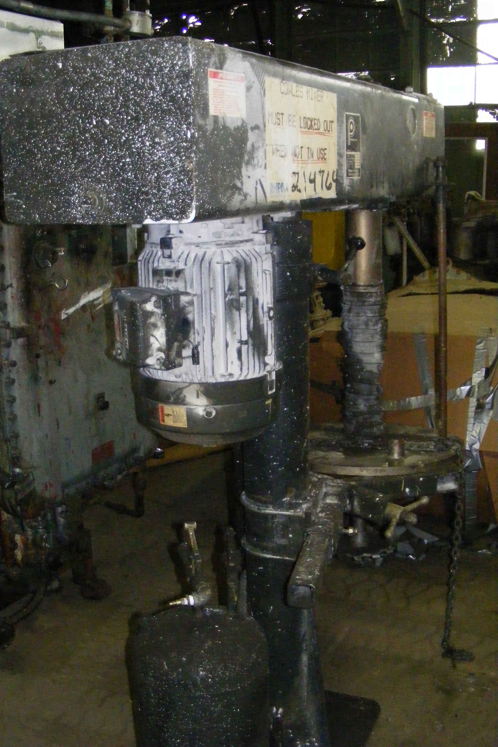   Mixer-Disperser 11.2 kW (15 HP) Carbon Steel For Sale - IPP# 214764