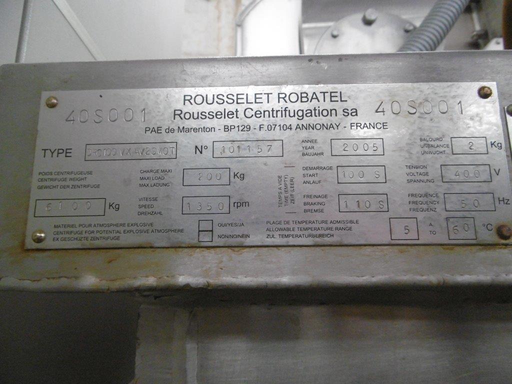   Centrifuge-Basket 1,000 mm (39.4 in) Stainless Steel 904 For Sale - IPP# 214783