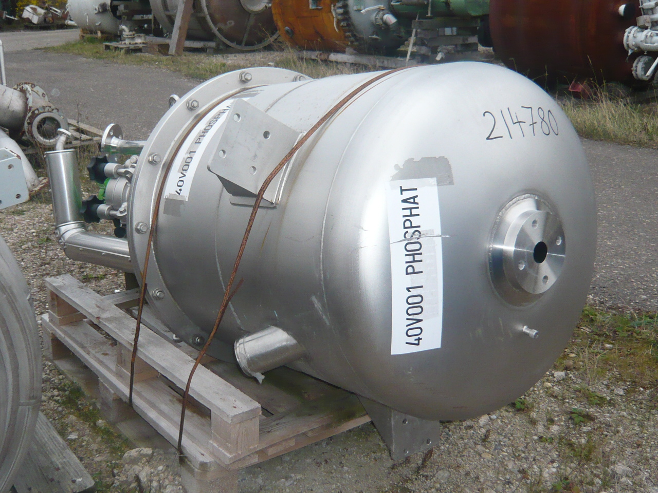 Stainless Steel 904 Rieger  Tank - IPP# 214780