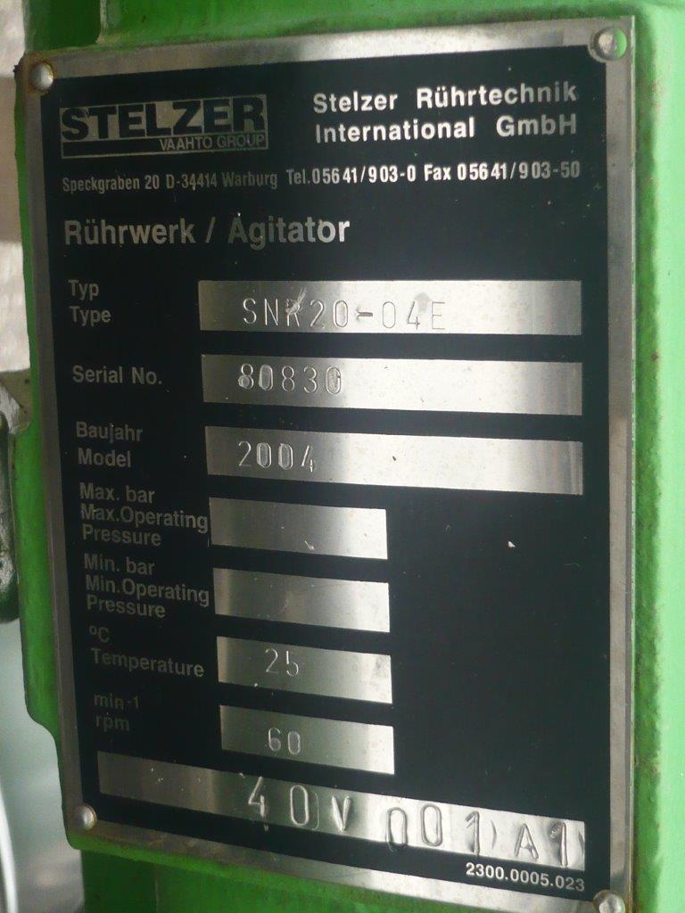 Stainless Steel 904 Rieger  Tank - IPP# 214780