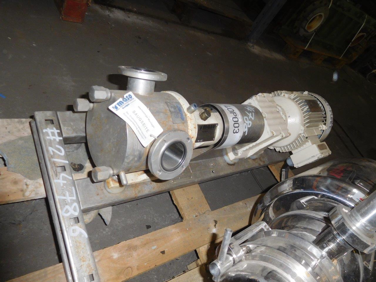  Stainless Steel 316 Rotary Pump 1 m3/h (4.4 GPM) For Sale - IPP# 214786