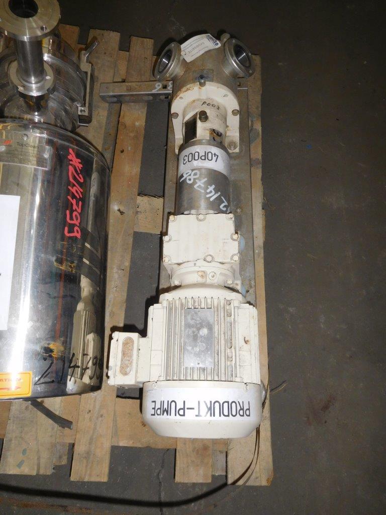  Stainless Steel 316 Rotary Pump 1 m3/h (4.4 GPM) For Sale - IPP# 214786