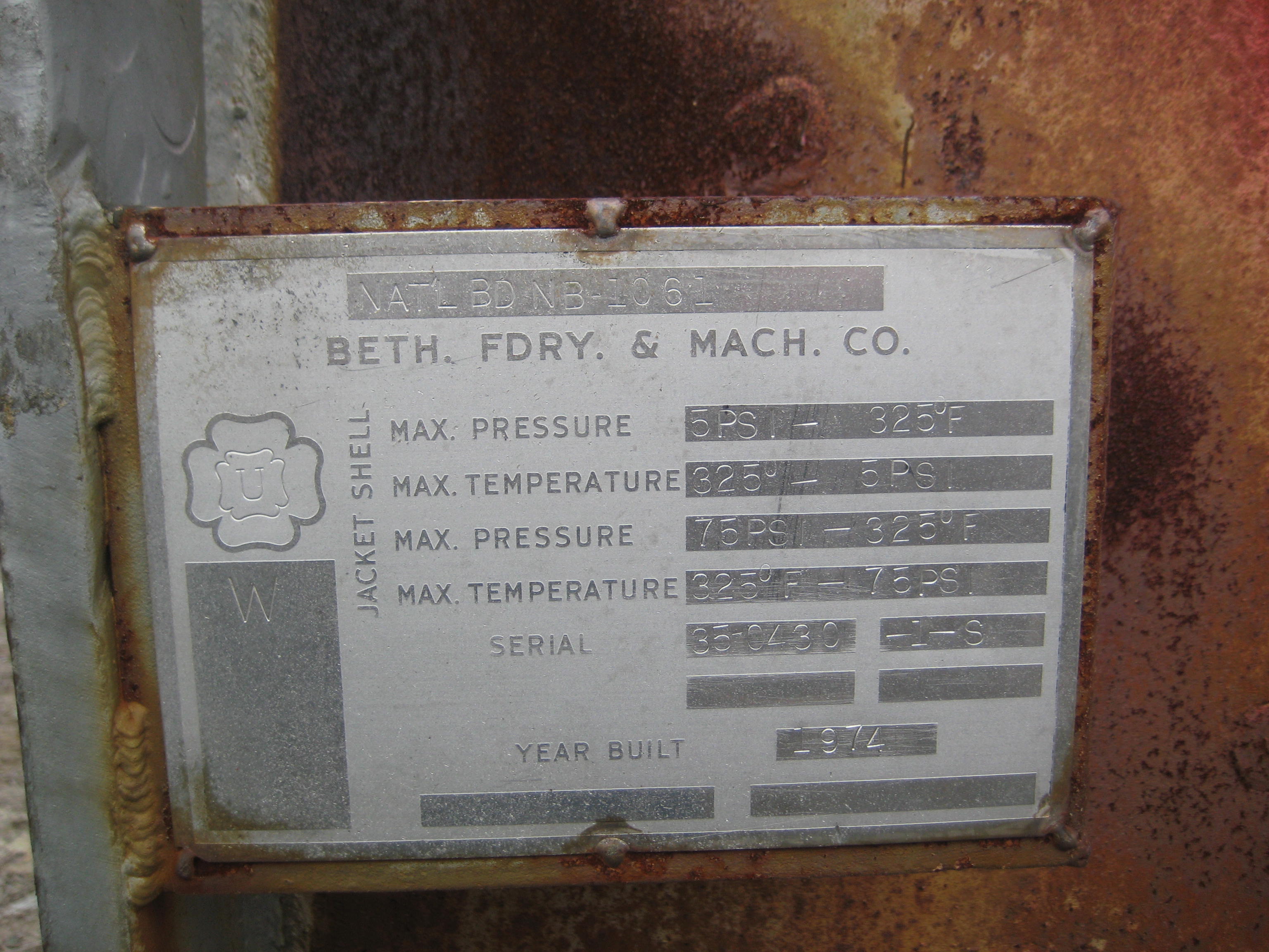 Stainless Steel 316 Gale Process Solutions 5416 Parts Dryer-Porcupine - IPP# 214815