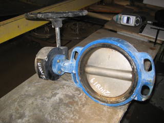 Unused Carbon Steel Butterfly Valve