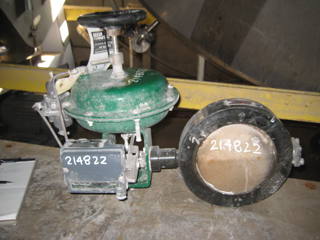 Unused Carbon Steel Butterfly Valve