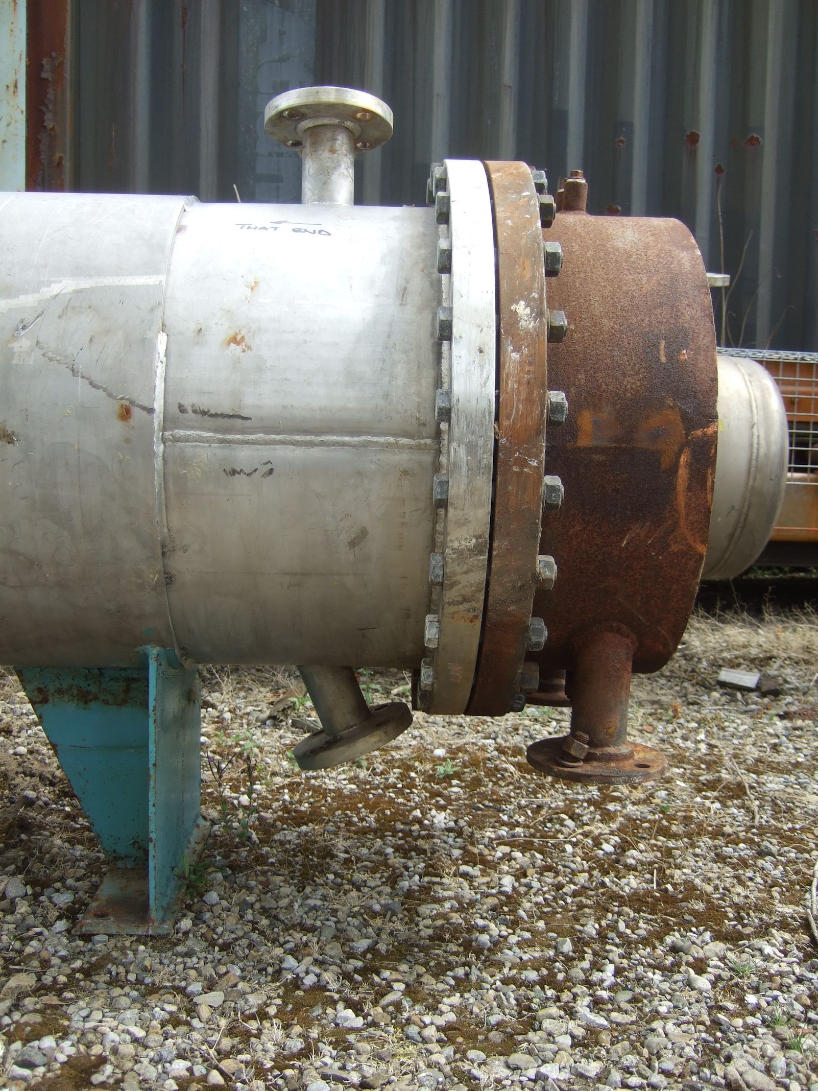  Shell and Tube Heat Exchanger 13.5 m² (145.3 ft²) Stainless Steel 316 For Sale - IPP# 215083