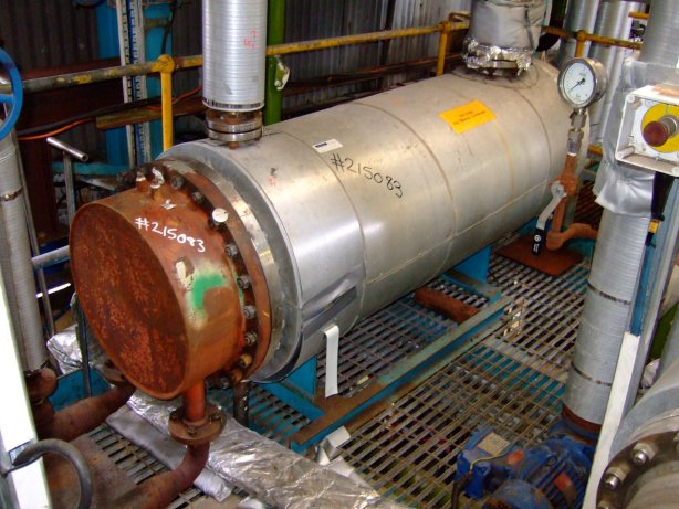  Shell and Tube Heat Exchanger 13.5 m² (145.3 ft²) Stainless Steel 316 For Sale - IPP# 215083