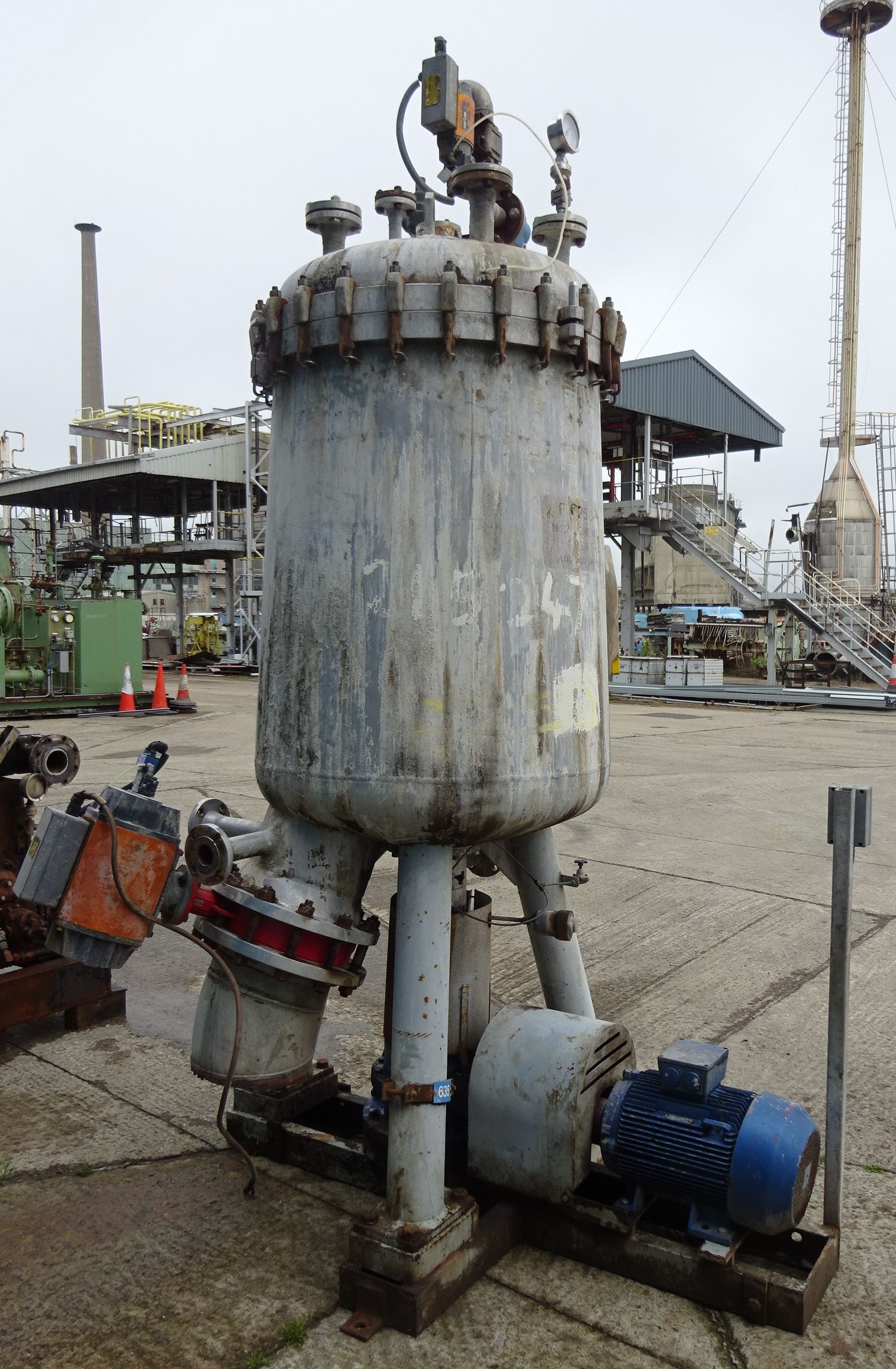 Stainless Steel Austenitic Schenk ZHF-SR15 KLKB1 Pressure Leaf Filter - IPP# 215247