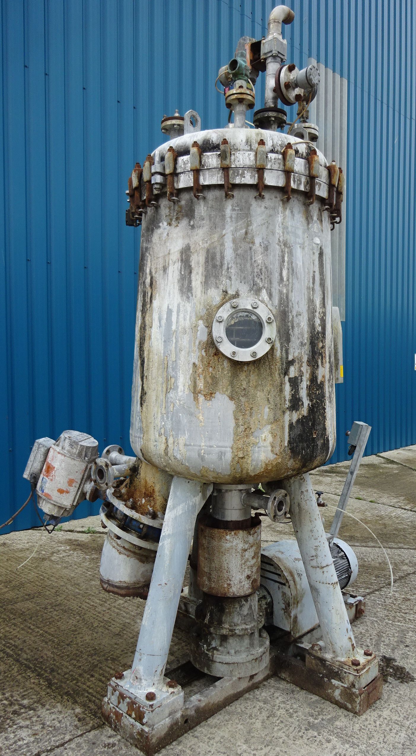 Stainless Steel Austenitic Schenk ZHF-SR15 KLKB1 Pressure Leaf Filter - IPP# 215246