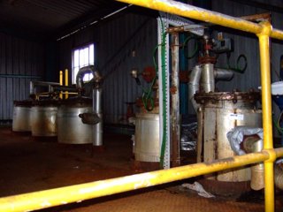 Stainless Steel 316 Rising/Falling Film Evaporator