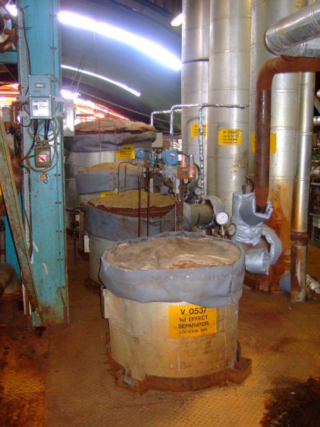  Stainless Steel 316 Rising/Falling Film Evaporator 7,620 kg/h (16,800 lb/h) For Sale - IPP# 215279