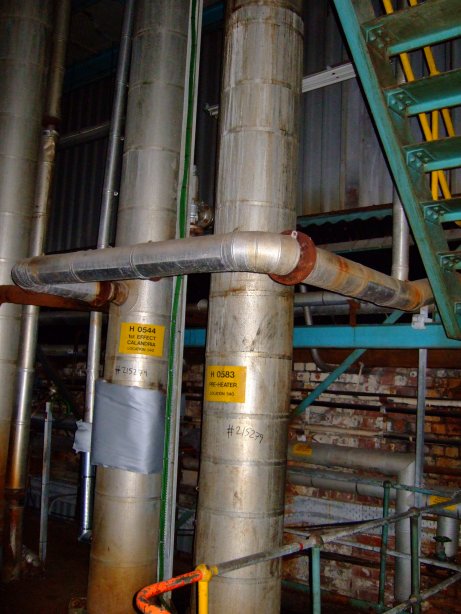  Stainless Steel 316 Rising/Falling Film Evaporator 7,620 kg/h (16,800 lb/h) For Sale - IPP# 215279