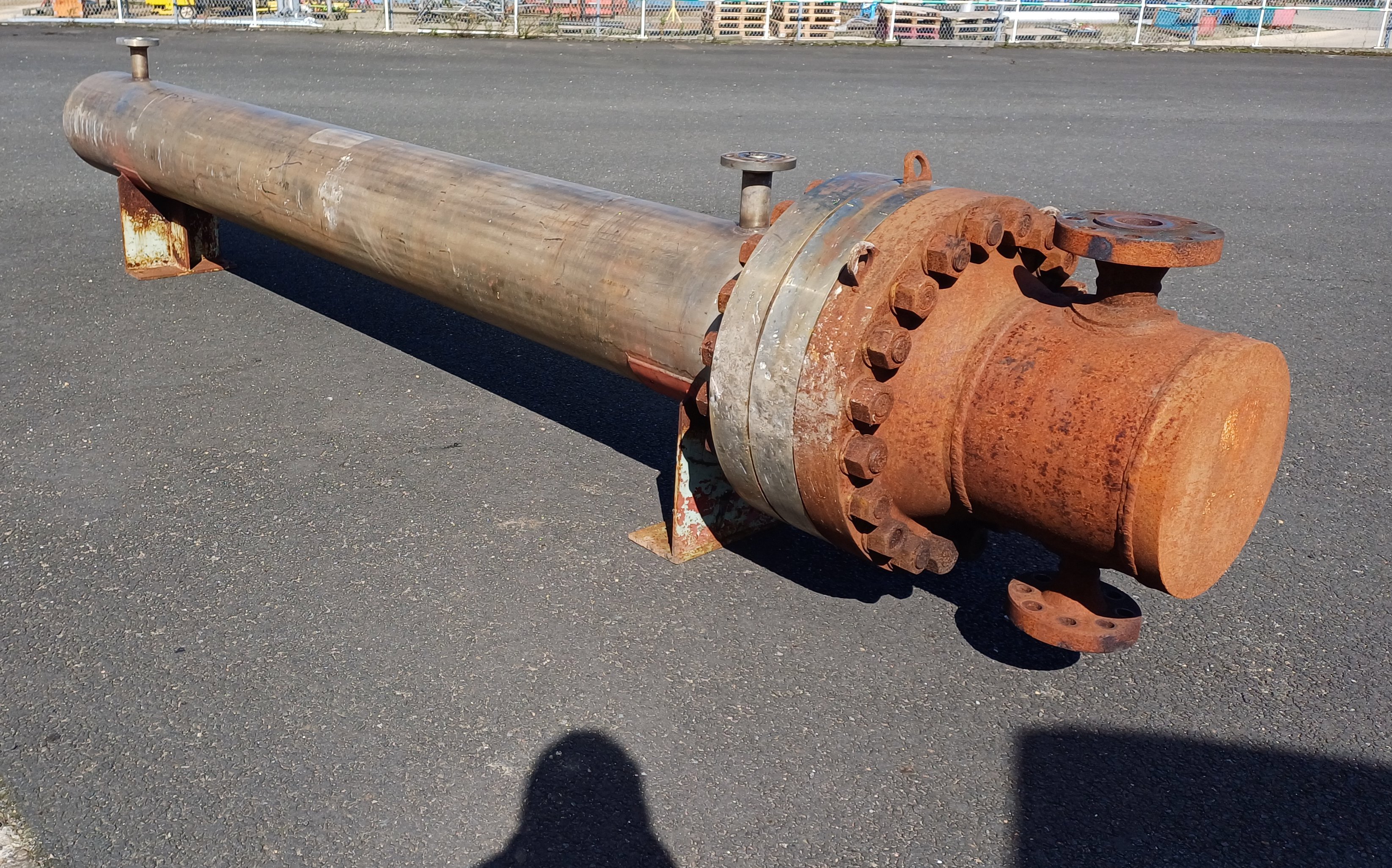  Stainless Steel 316 Shell and Tube Heat Exchanger 28 m² (301.4 ft²) For Sale - IPP# 215354