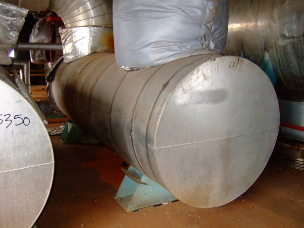  Stainless Steel 316L Shell and Tube Heat Exchanger 54.4 m² (585.8 ft²) For Sale - IPP# 215371