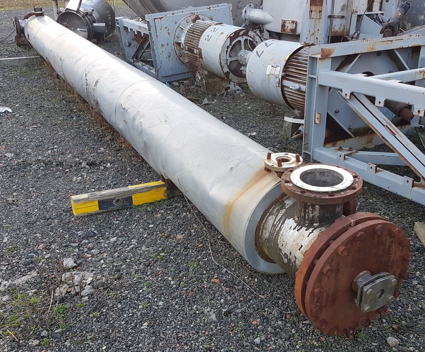 Stainless Steel Austenitic Wiped/Thin Film Evaporator 204.1 kg/h (450 lb/h) For Sale - IPP# 215314