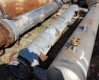 Stainless Steel 316 Clad R. Lords & Sons LTD Shell and Tube Heat Exchanger
