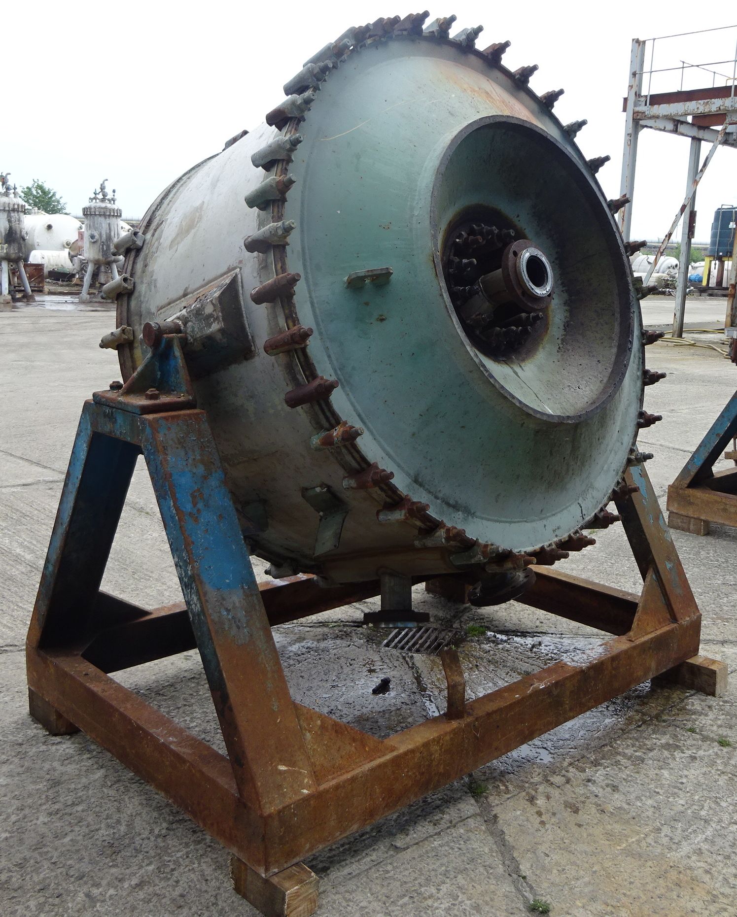 Stainless Steel 316 Alfa Laval 1-V Spiral Heat Exchanger - IPP# 215334