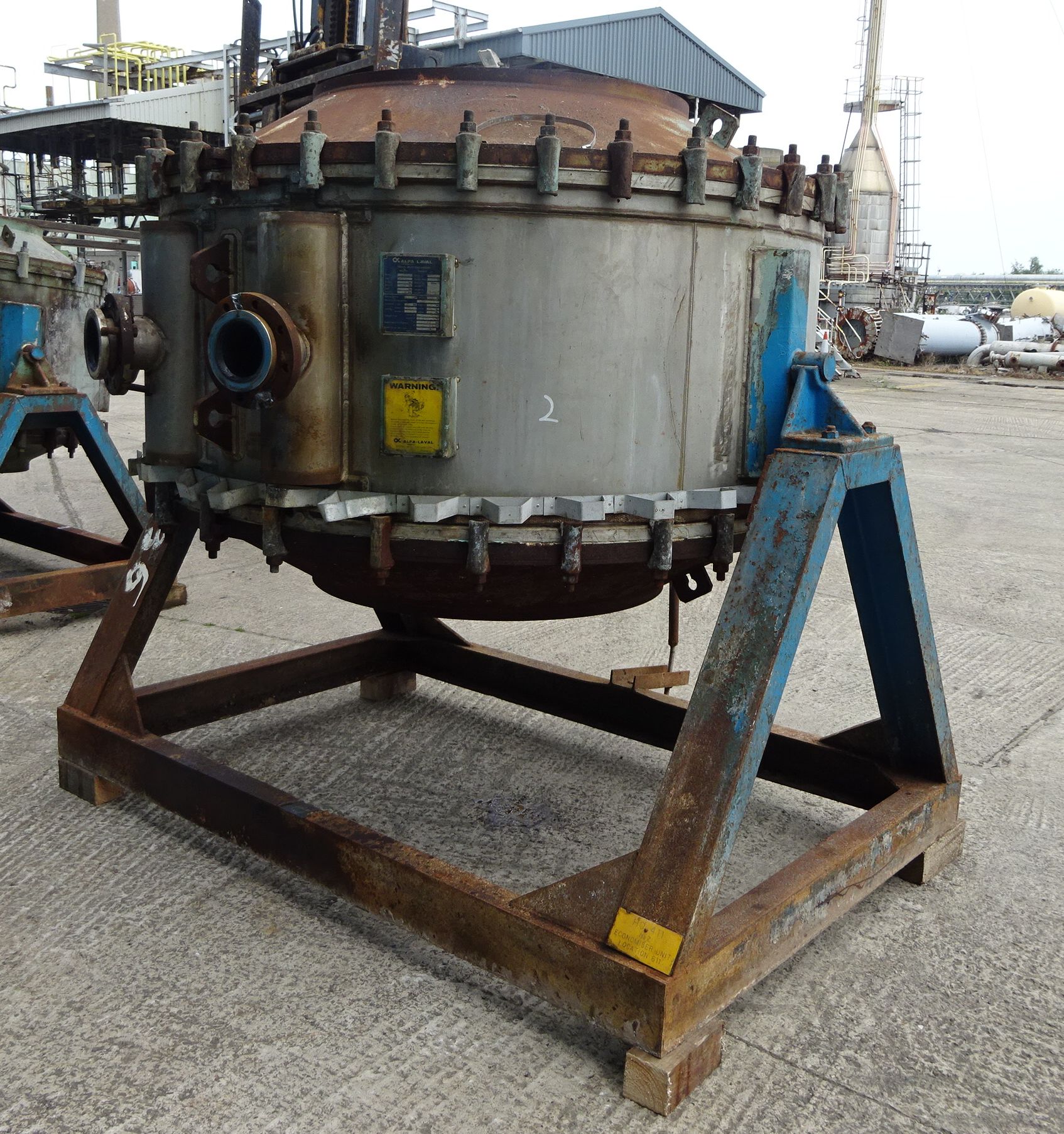 Duplex Alfa Laval SHE, 1-V Spiral Heat Exchanger - IPP# 215336