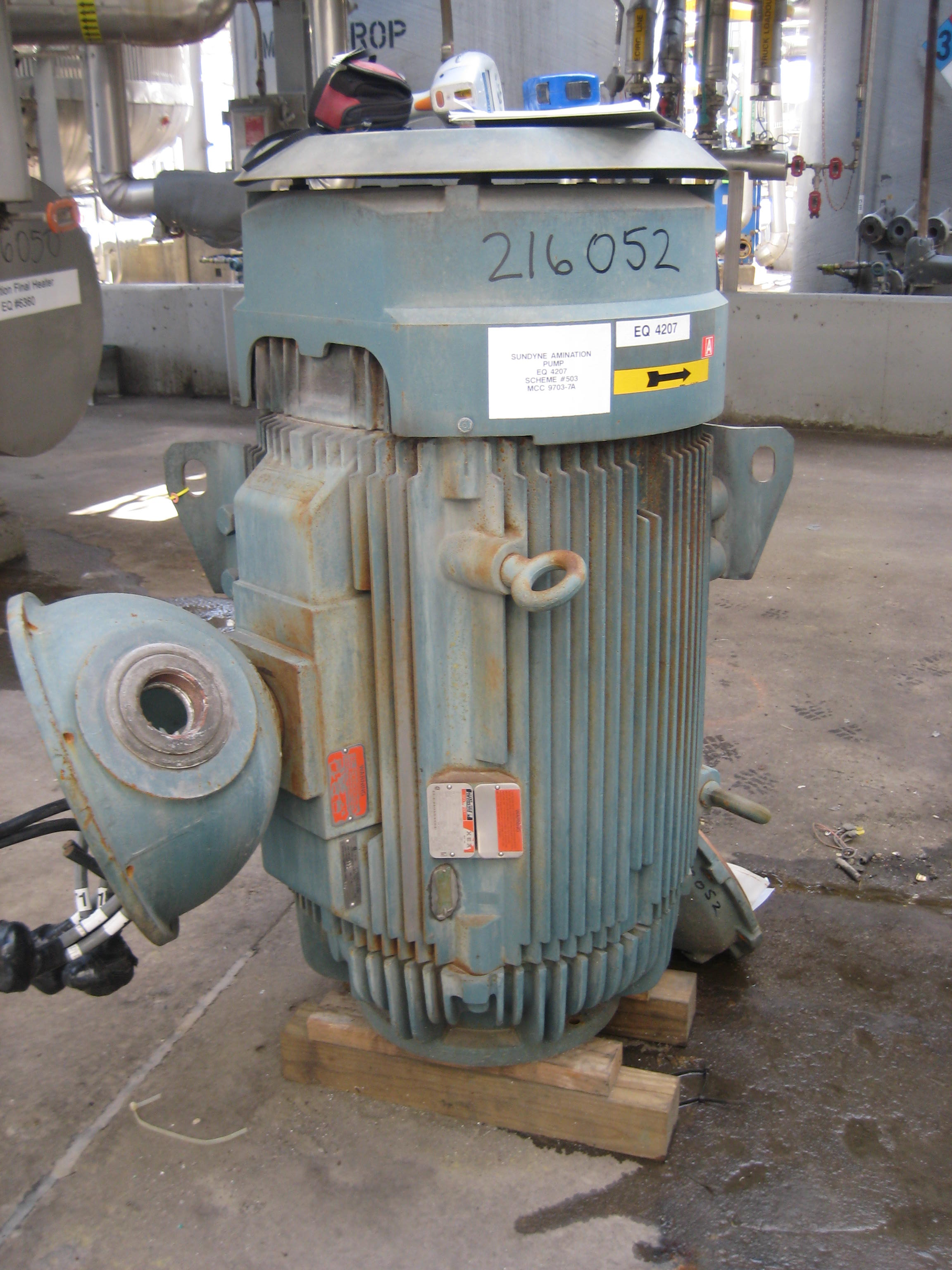  Motor Electrical 186.4 kW (250 HP) Carbon Steel For Sale - IPP# 216052