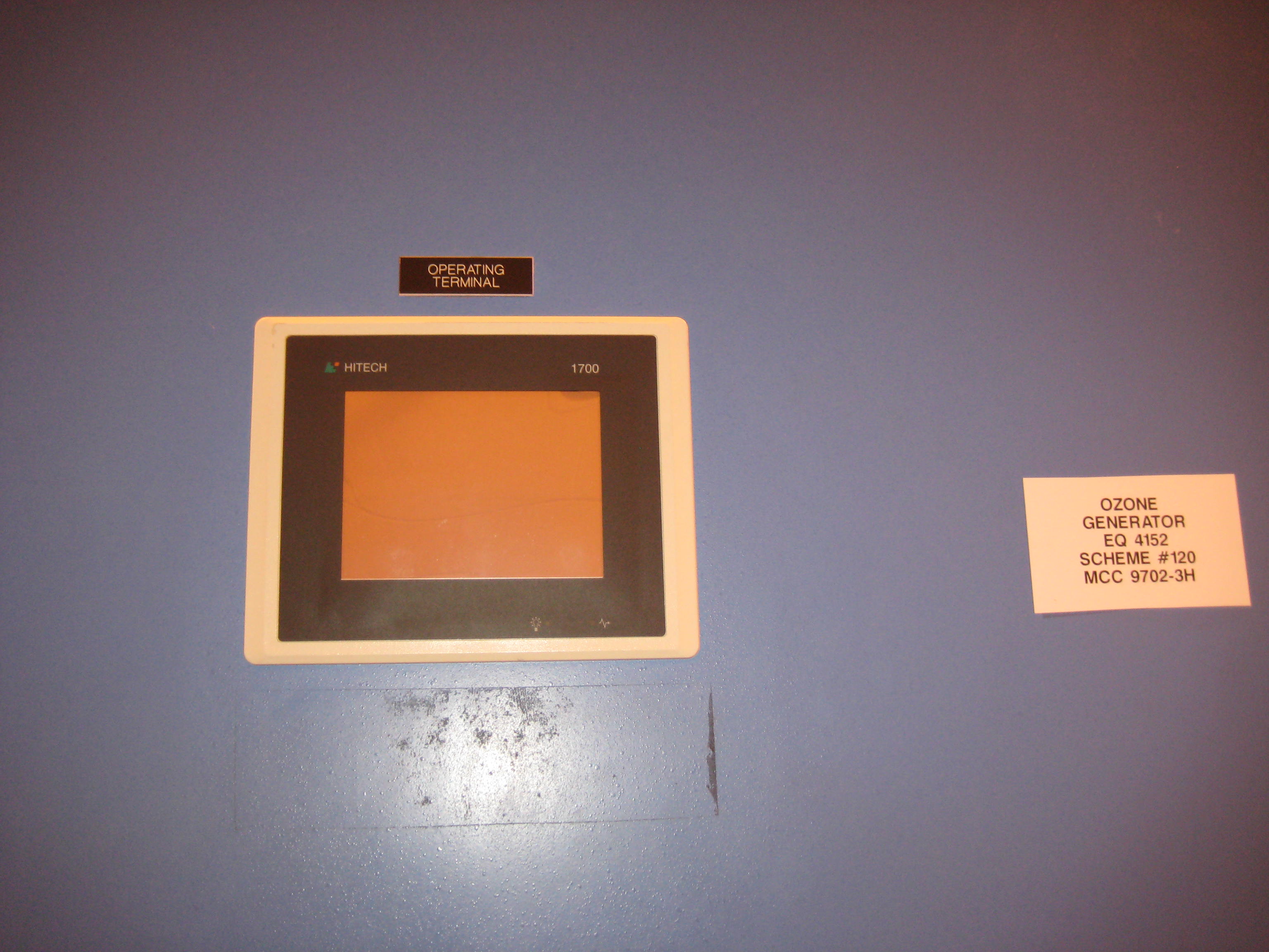 Gas Generator Ozonia CFL-10/3ID - IPP# 216075