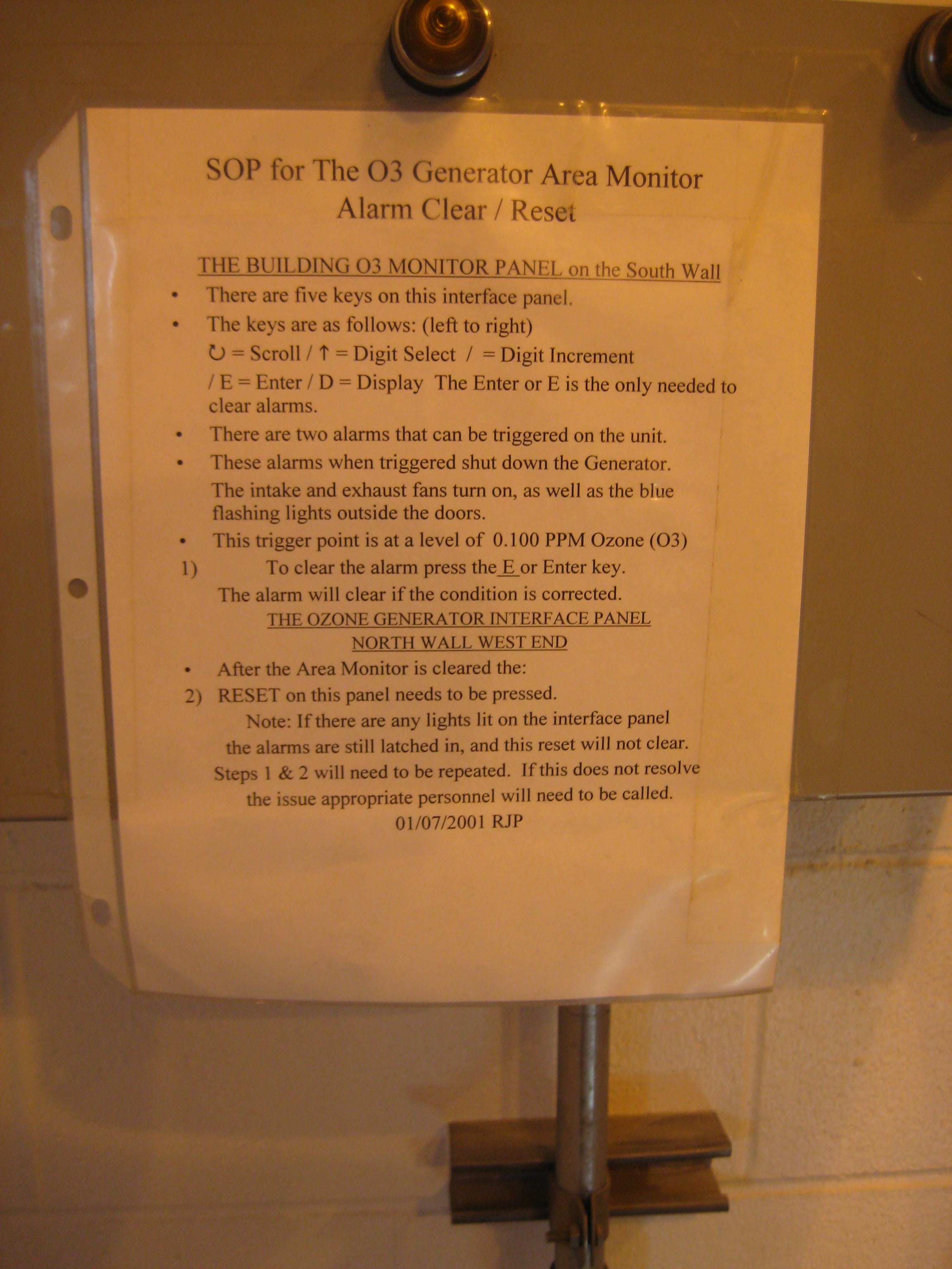 Gas Generator Ozonia CFL-10/3ID - IPP# 216075