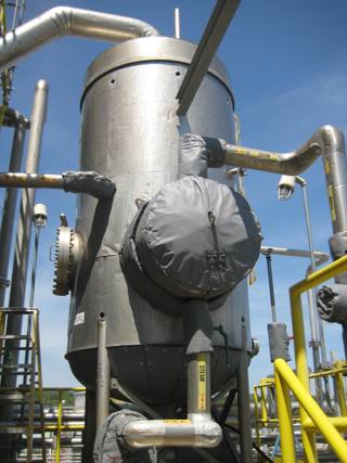 Stainless Steel 304 Rising/Falling Film Evaporator