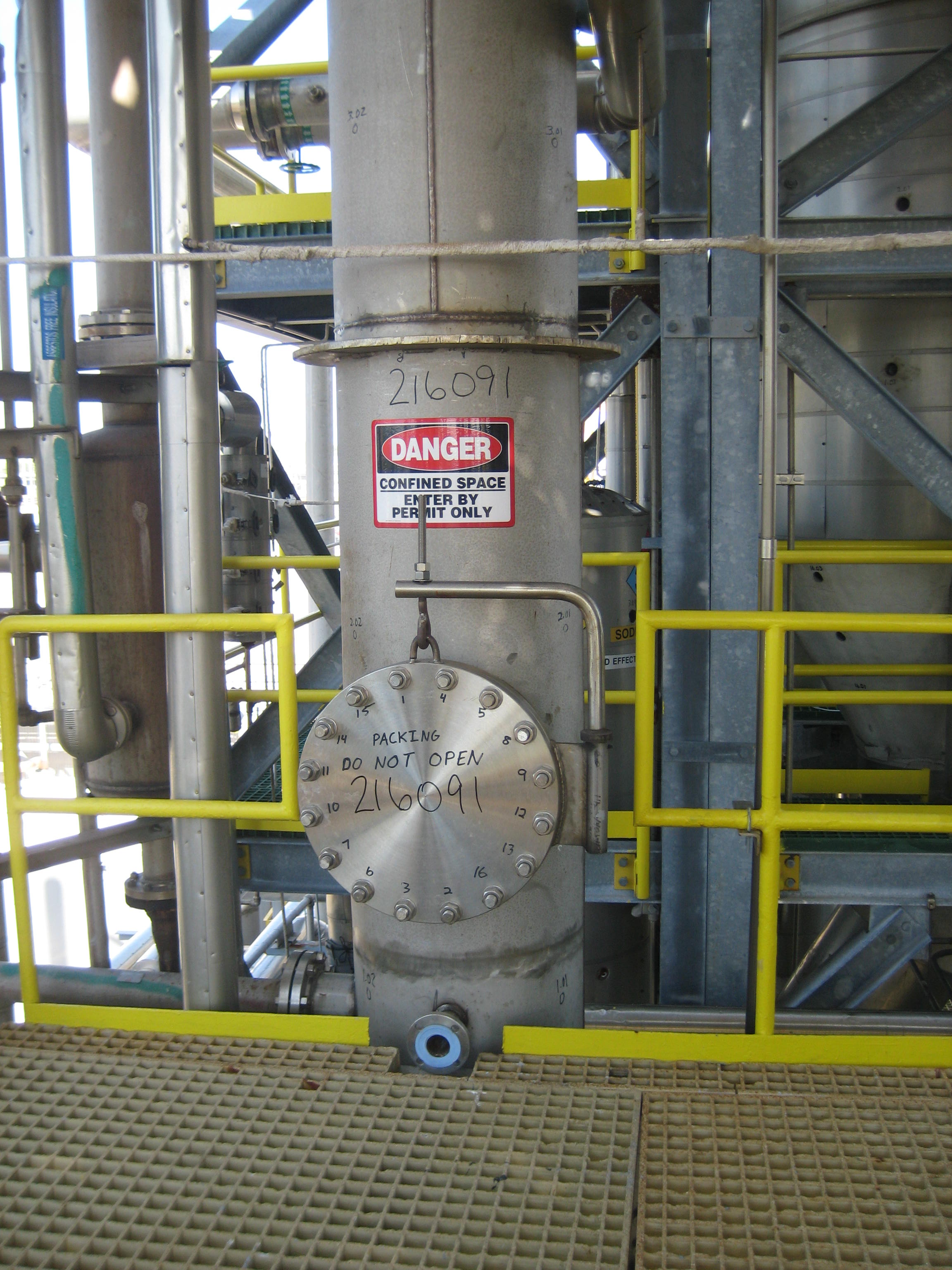  Packed Column 610 mm (24 in) Stainless Steel 304 For Sale - IPP# 216091