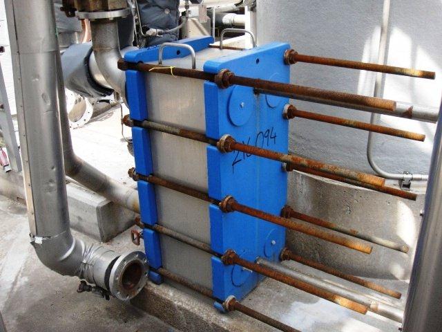 Stainless Steel 304 Alfa Laval A10-BFD Plate and Frame Heat Exchanger - IPP# 216094