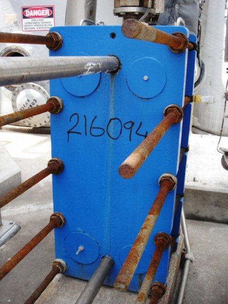 Stainless Steel 304 Alfa Laval A10-BFD Plate and Frame Heat Exchanger - IPP# 216094