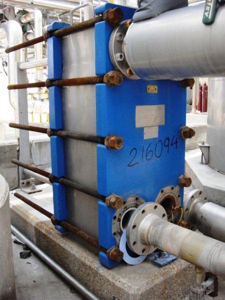 Stainless Steel 304 Alfa Laval A10-BFD Plate and Frame Heat Exchanger - IPP# 216094