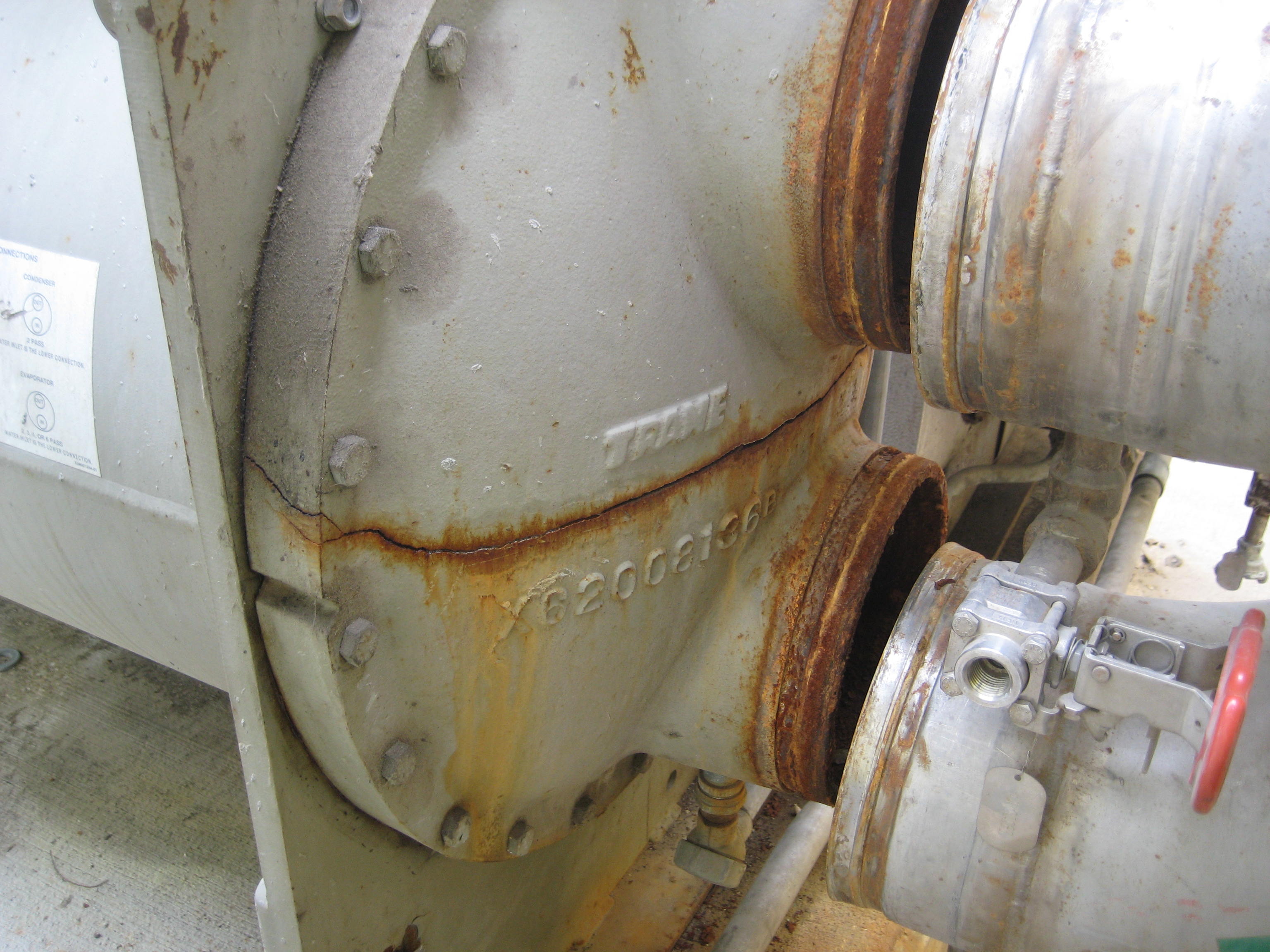   Low Temp Chiller 453,592 kcal/h (150 Ref. Ton) For Sale - IPP# 216000