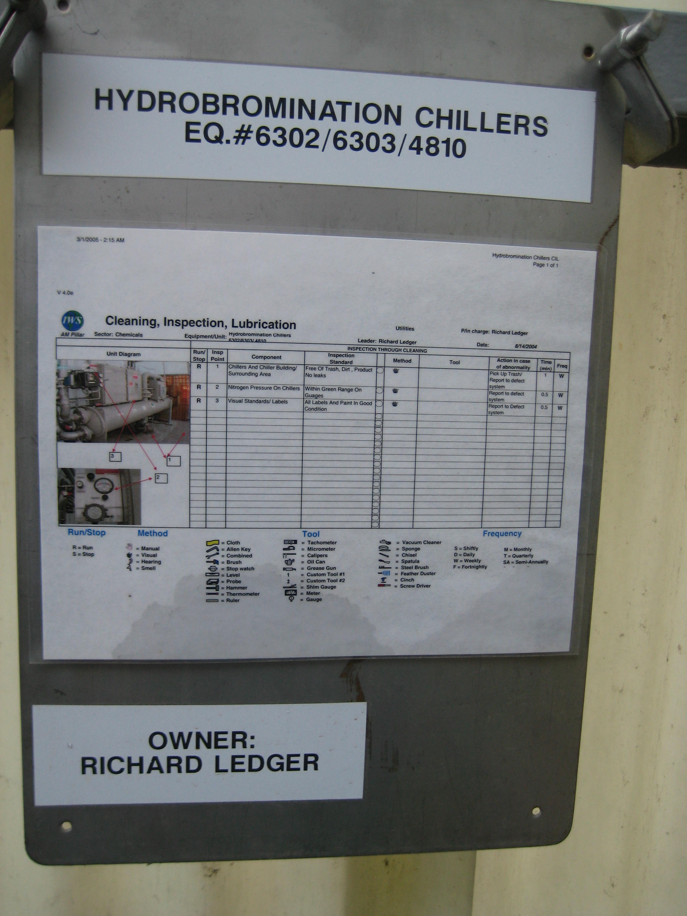   Low Temp Chiller 771,107 kcal/h (255 Ref. Ton) For Sale - IPP# 216002