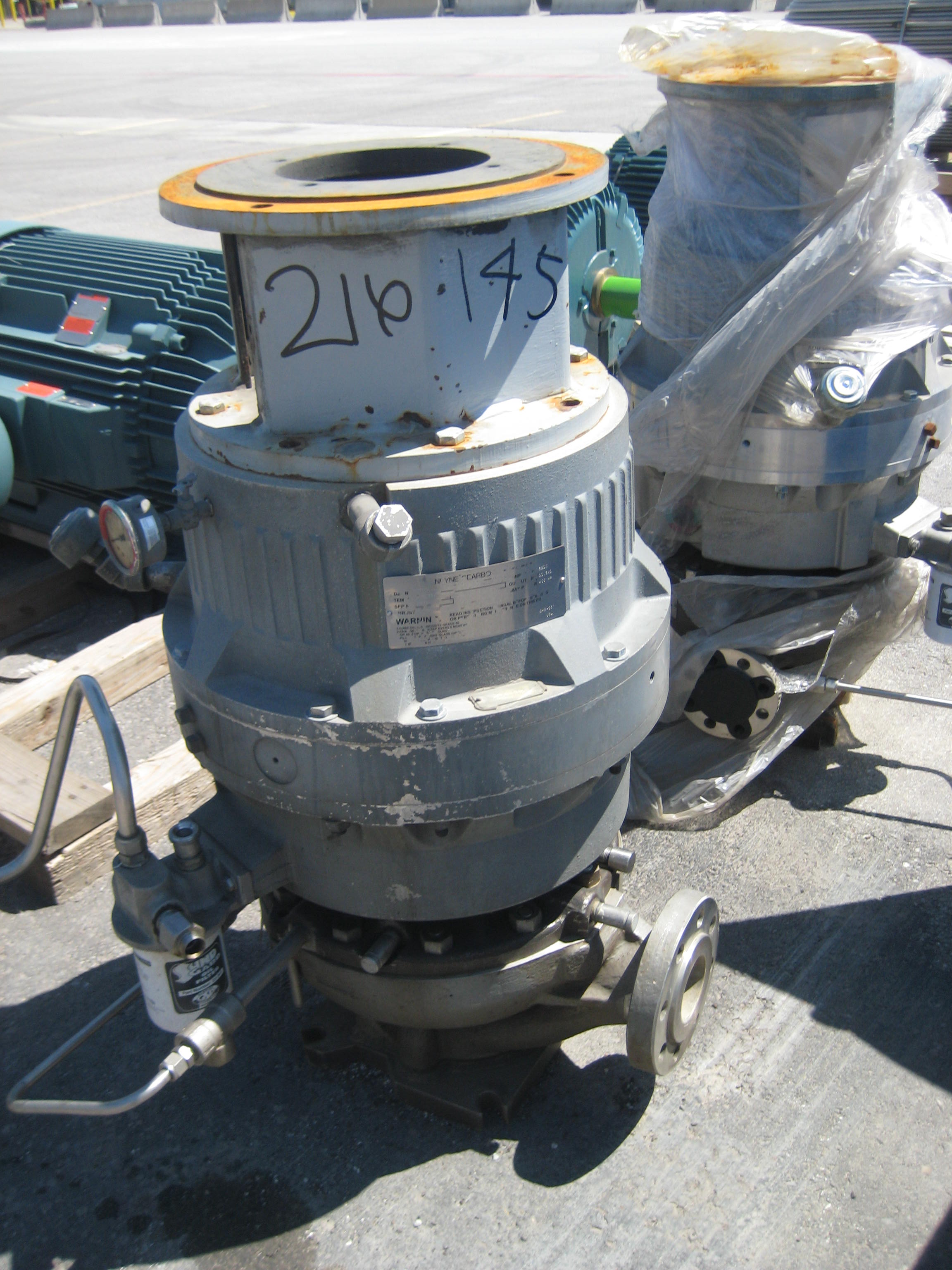 Unused Stainless Steel 316 Sundyne LMV-341 Centrifugal Pump - IPP# 216145
