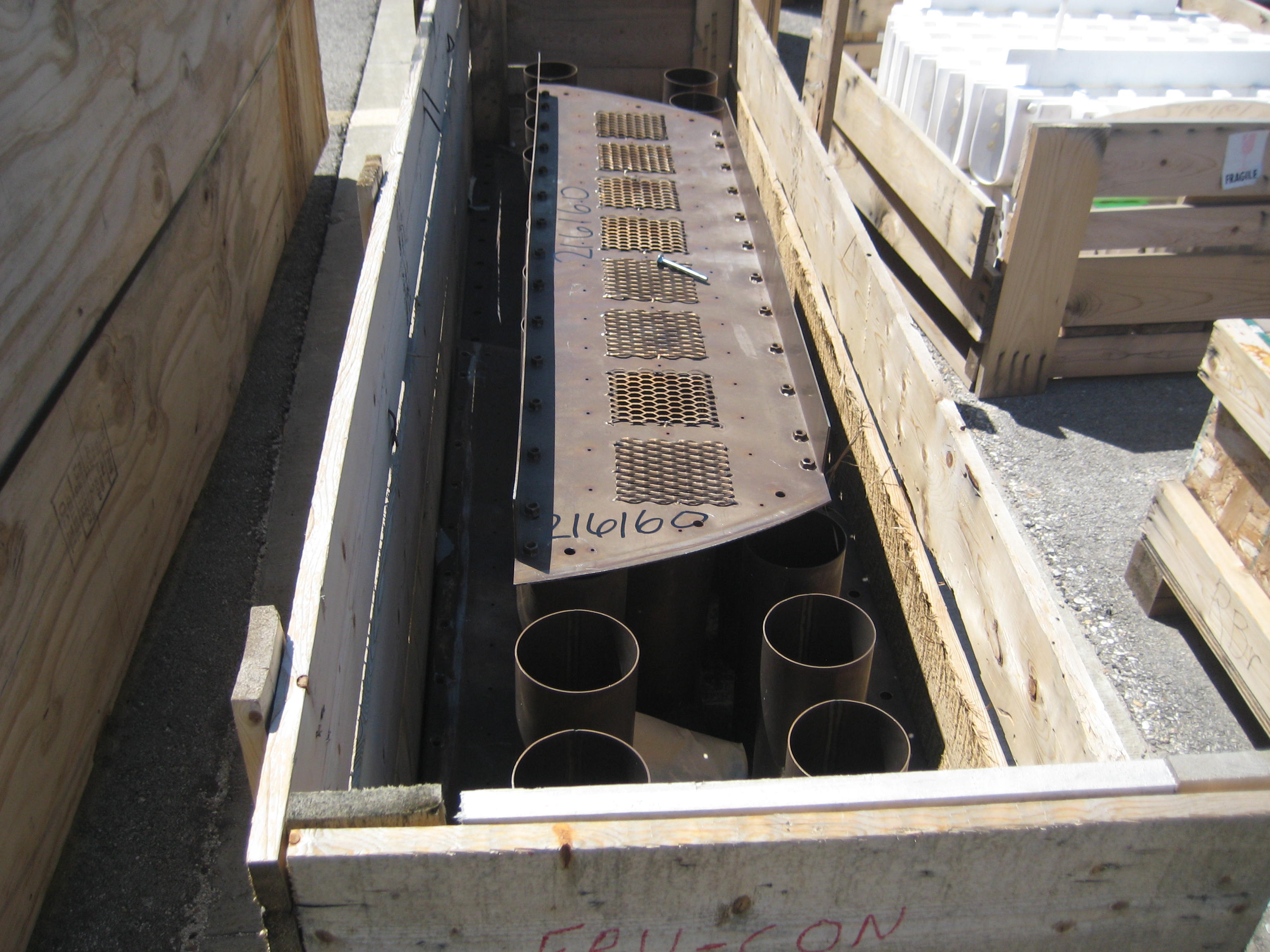 Unused  DMA Tray Column - IPP# 216160