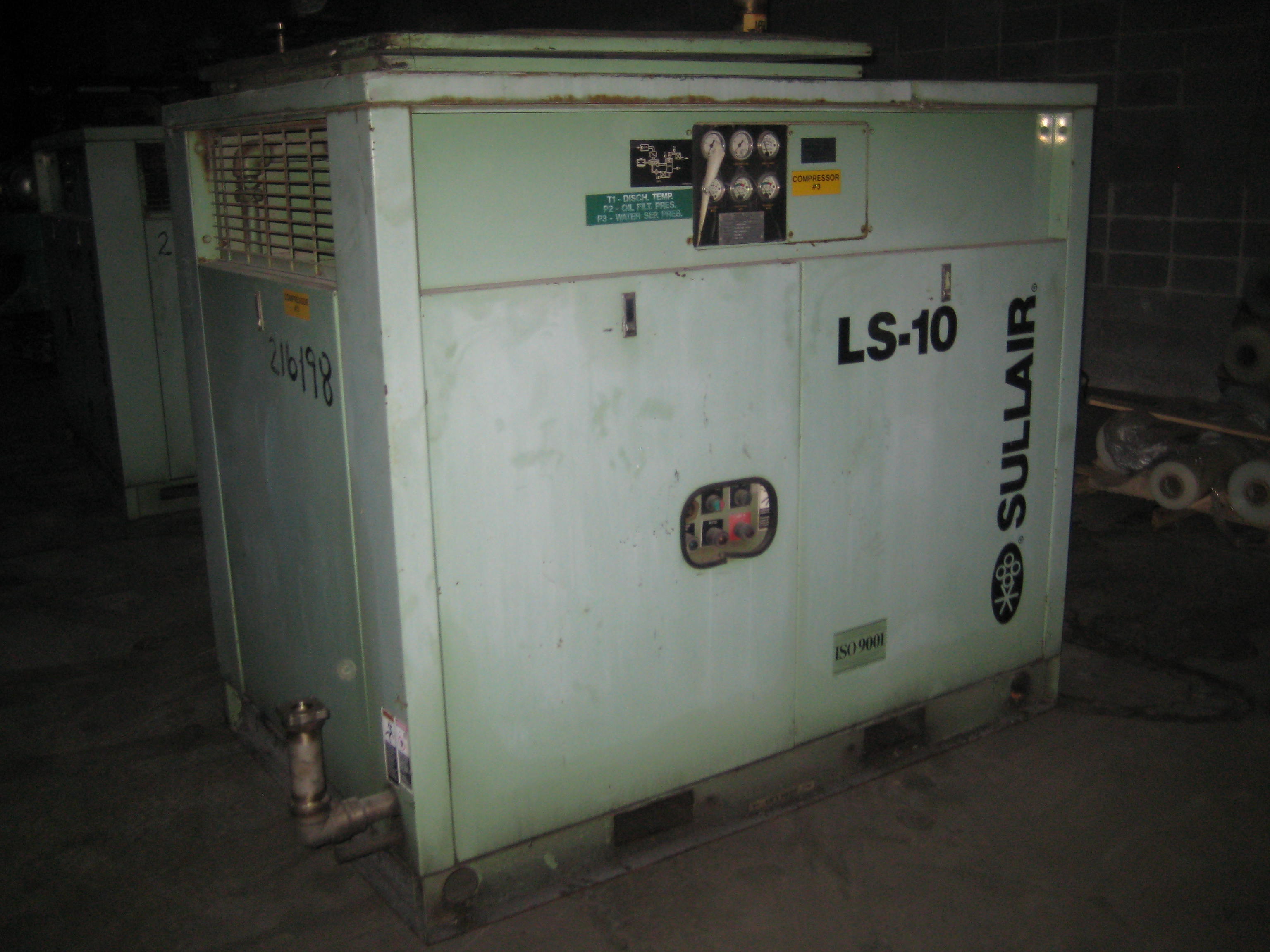  Carbon Steel Rotary Compressor 305.8 m3/h (180 CFM) For Sale - IPP# 216198