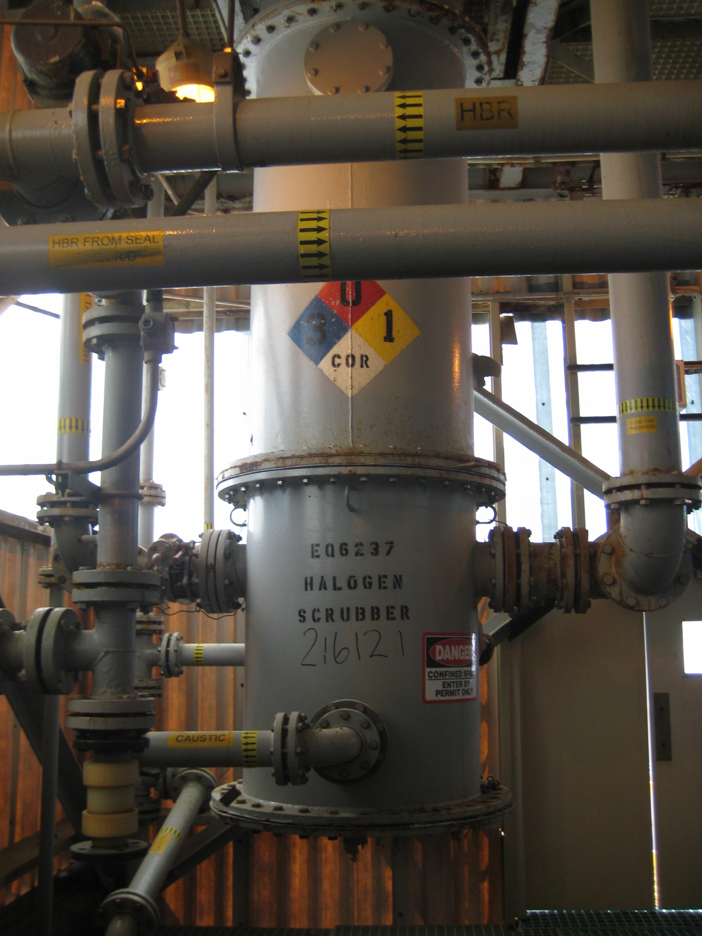  Packed Column 1,150 mm (45 in) Carbon Steel For Sale - IPP# 216121