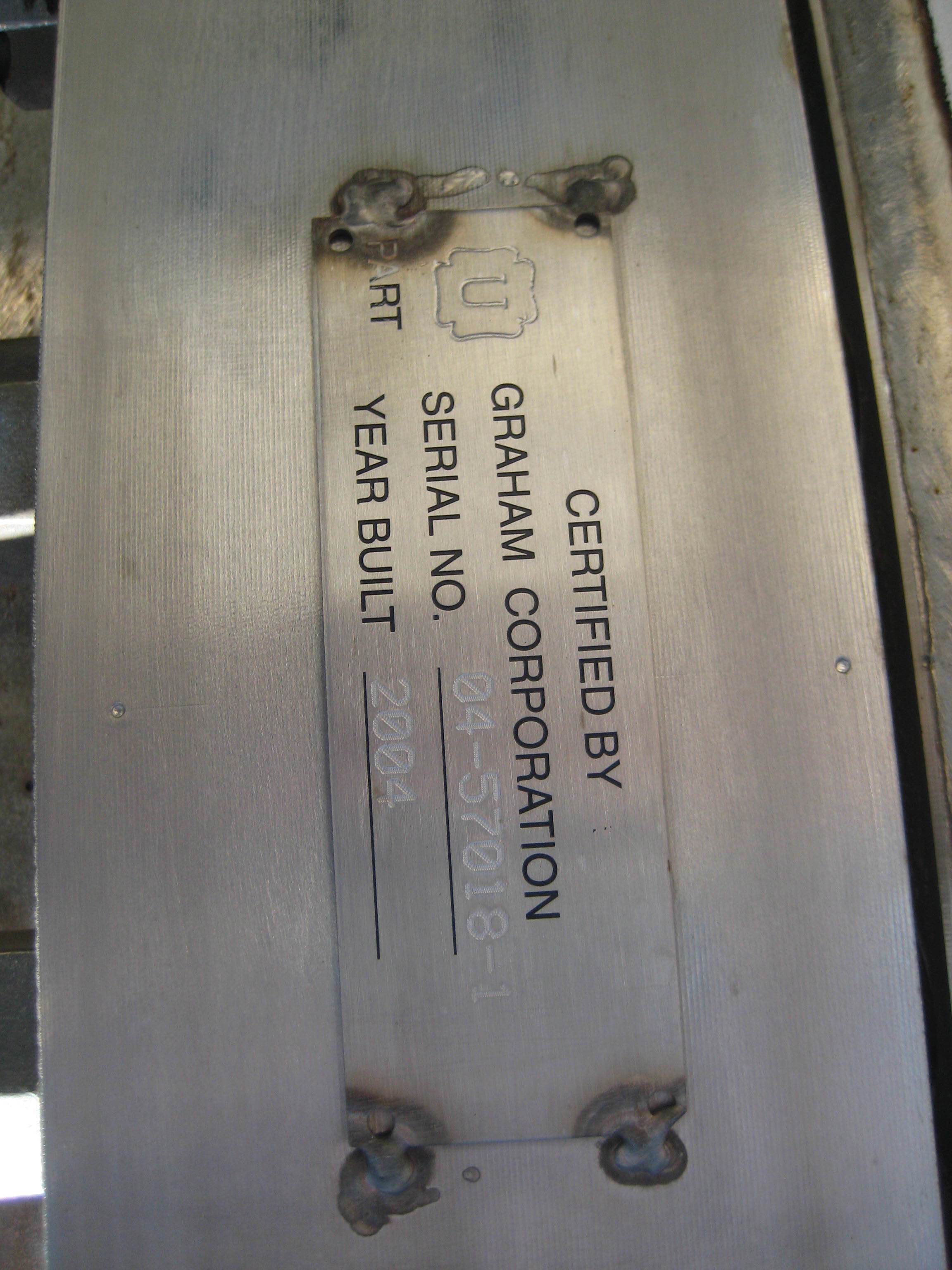 Unused Stainless Steel 304 Shell and Tube Heat Exchanger - IPP# 216127