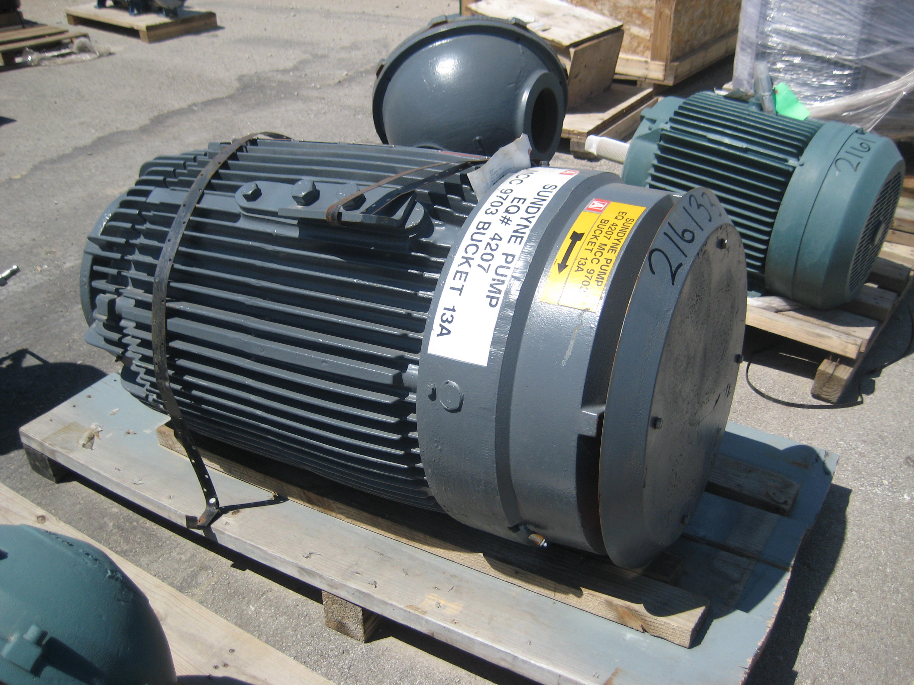 Unused Motor Electrical 186.4 kW (250 HP) Carbon Steel For Sale - IPP# 216133