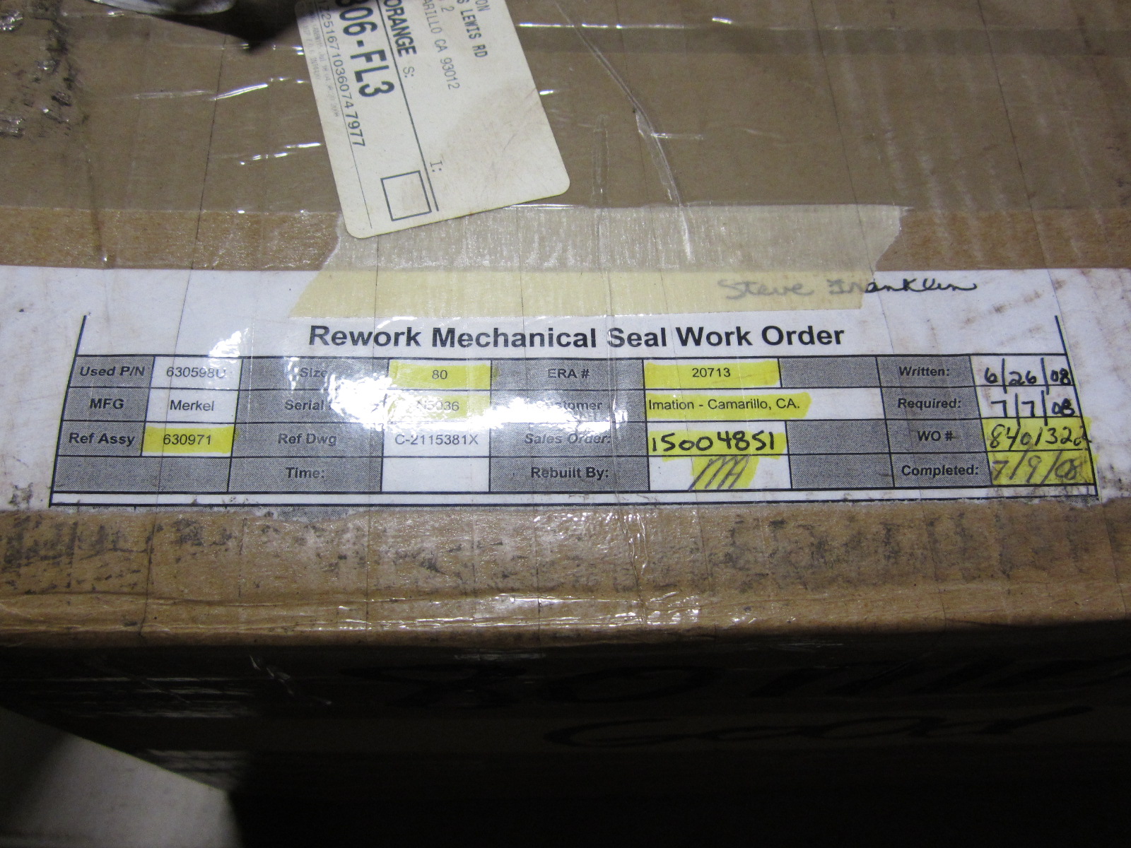 Merkel Shot And Sand Mill - IPP# 216254