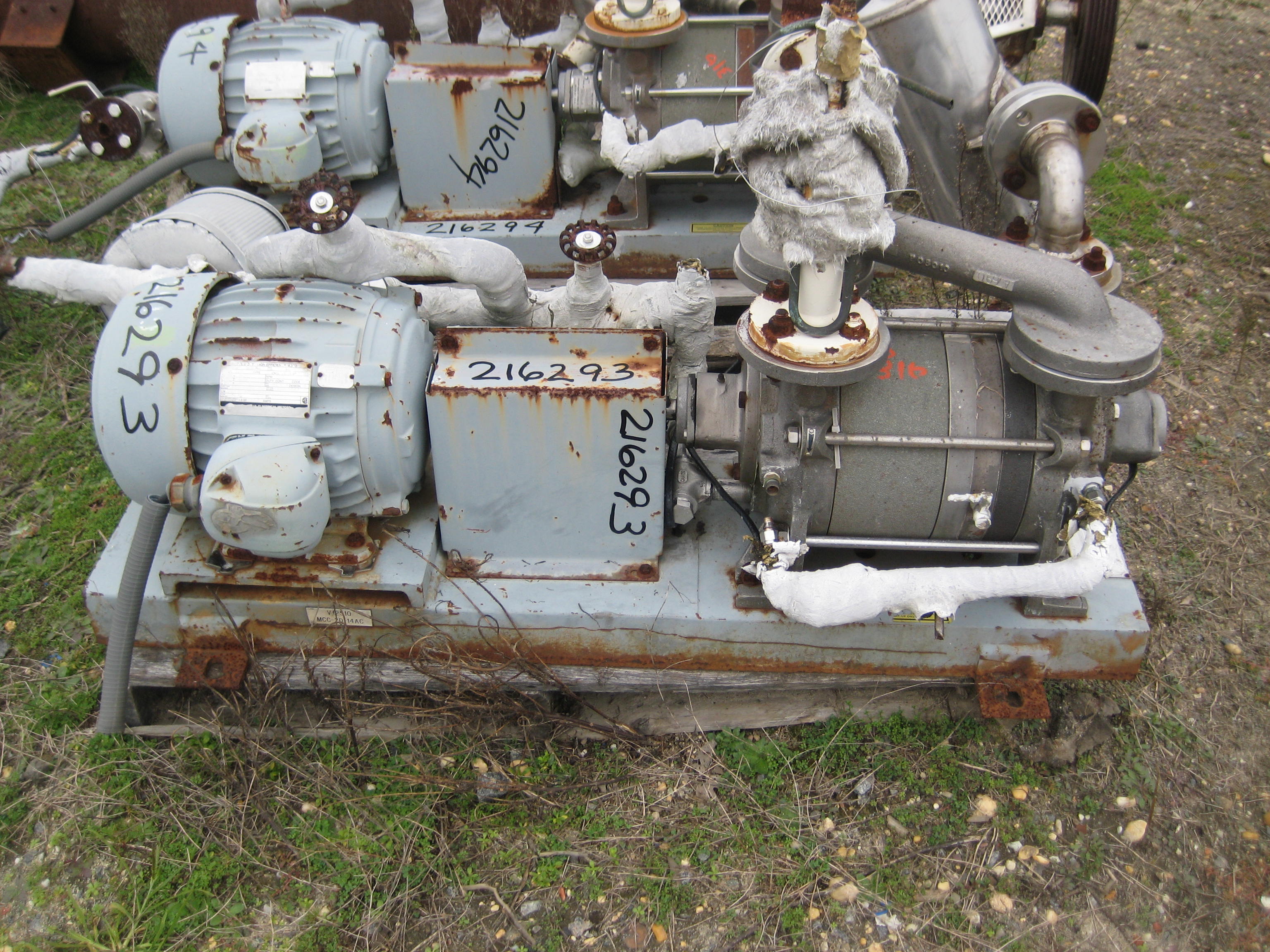 Stainless Steel 316 Graham Precision 2V4212/CHNZ Pump-Vacuum - IPP# 216293