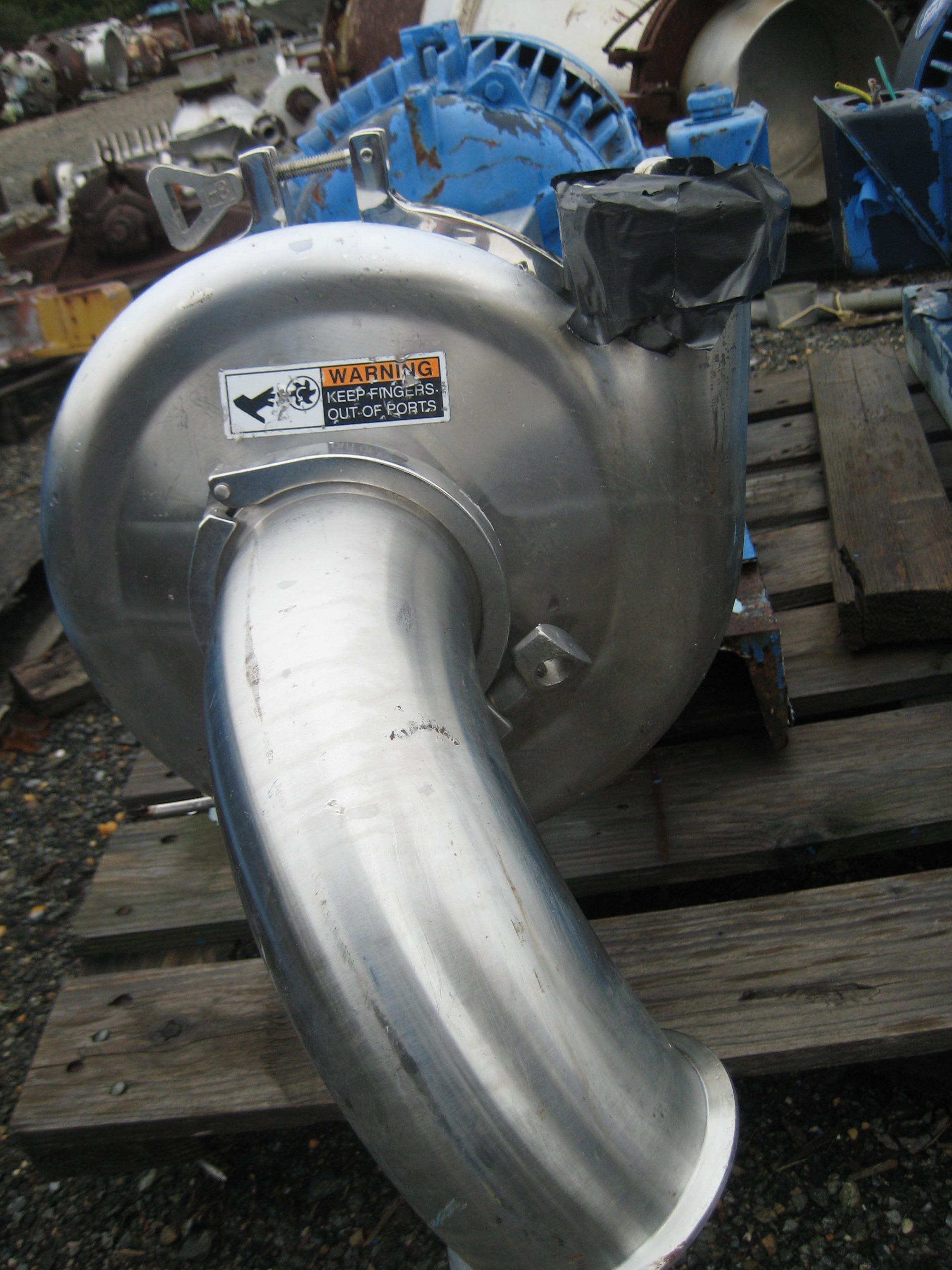 Stainless Steel 316 Waukesha Cherry Burrell P-2085 Centrifugal Pump - IPP# 216223