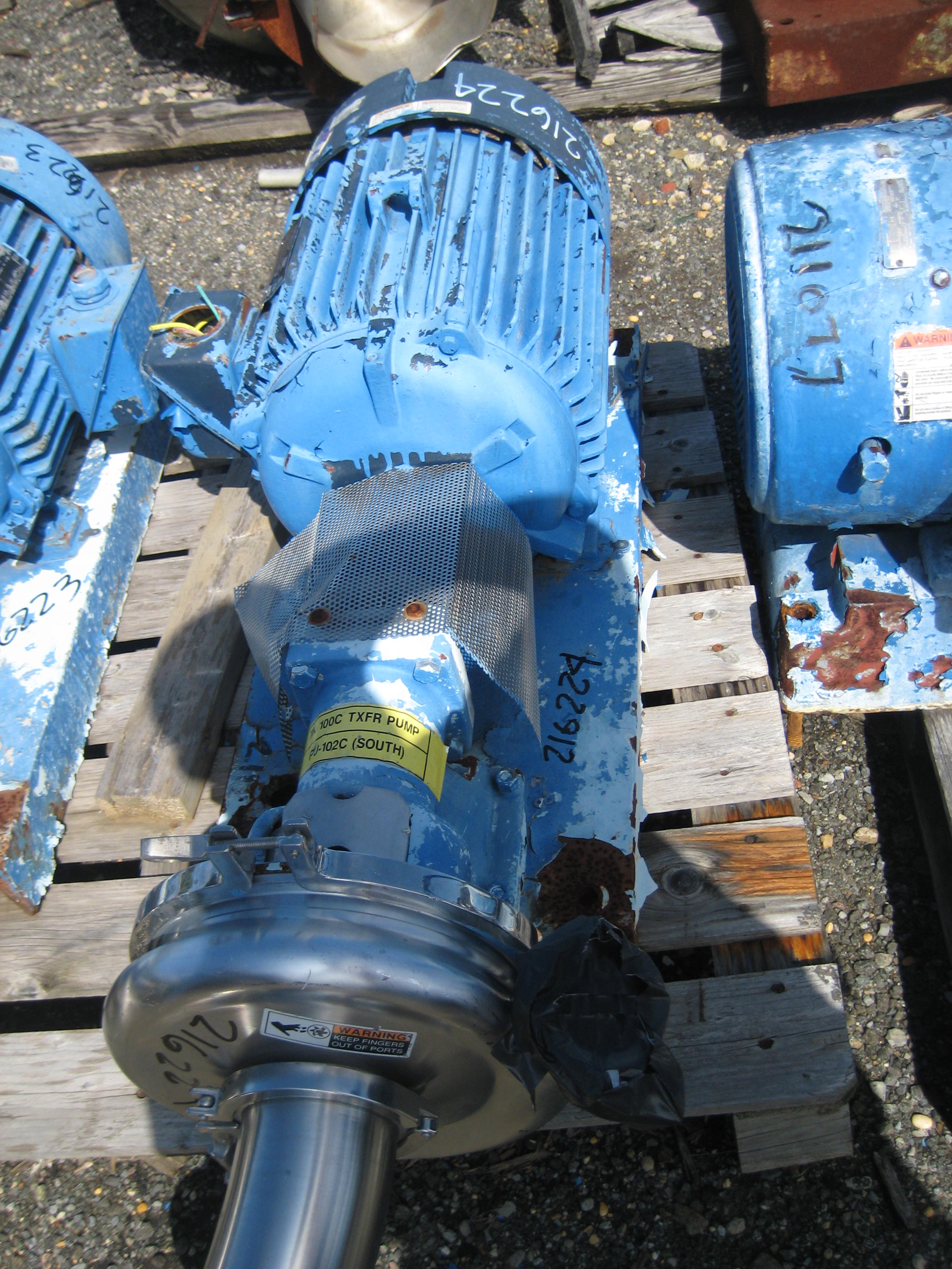 Stainless Steel 316 Waukesha Cherry Burrell P-2085 Centrifugal Pump - IPP# 216224