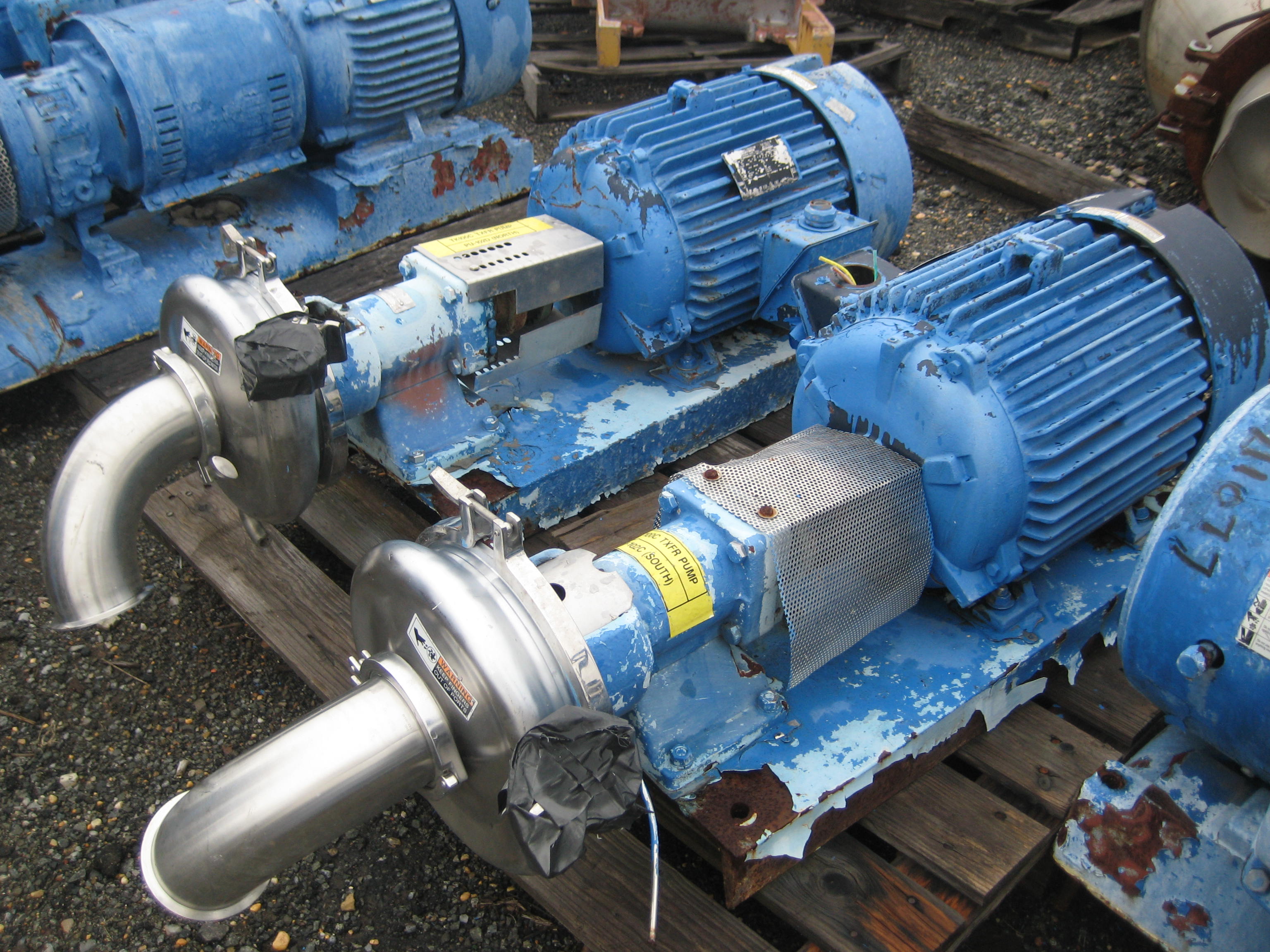 Stainless Steel 316 Waukesha Cherry Burrell P-2085 Centrifugal Pump - IPP# 216224